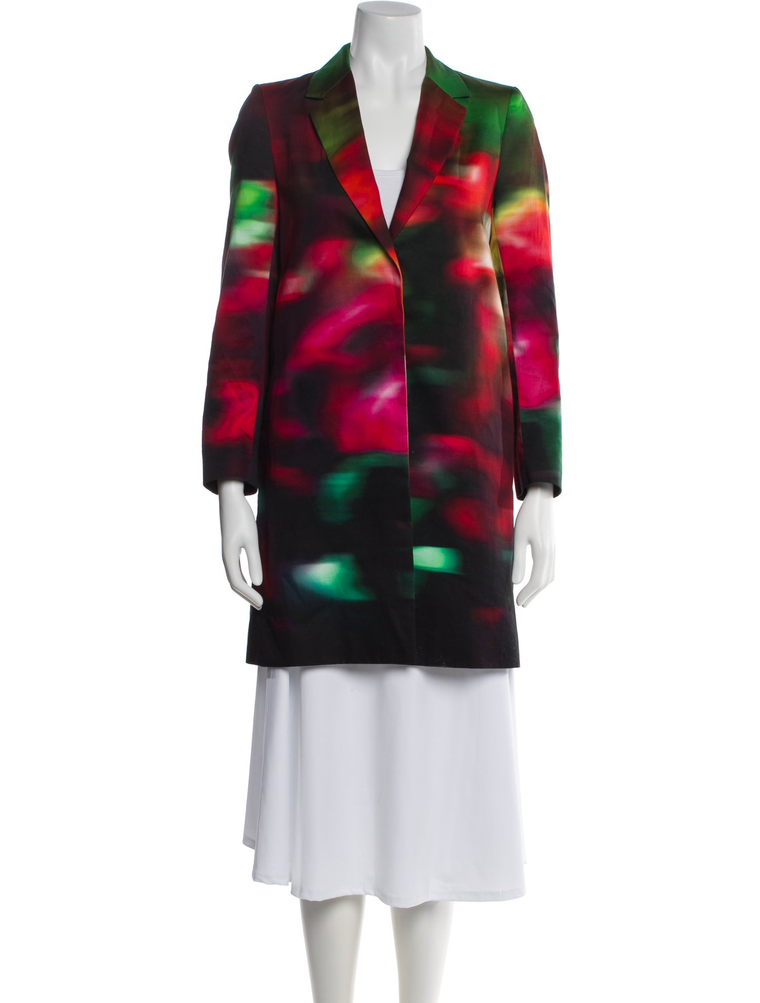 Dries Van Noten Tie-Dye Print Blazer