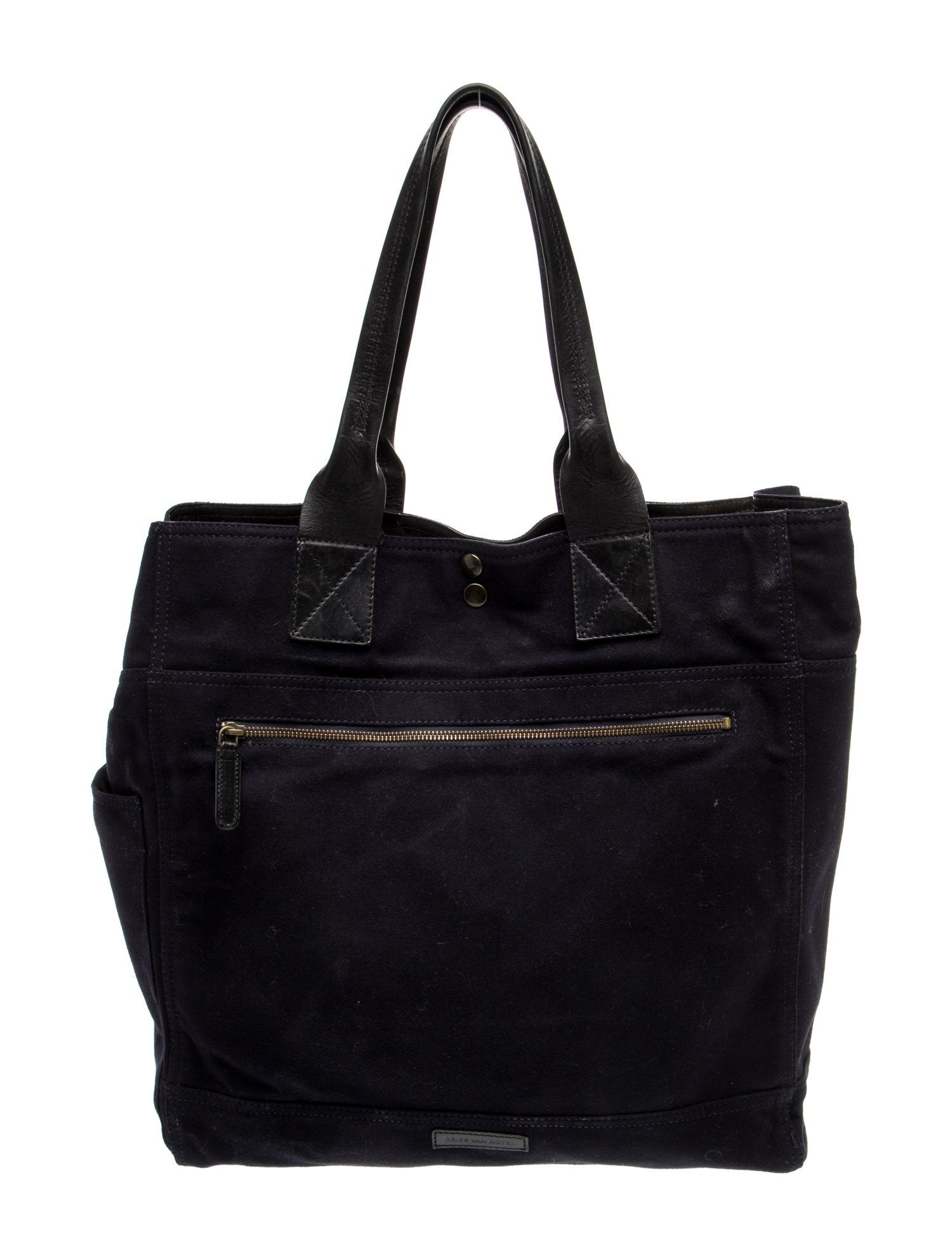 Dries Van Noten Suede Tote