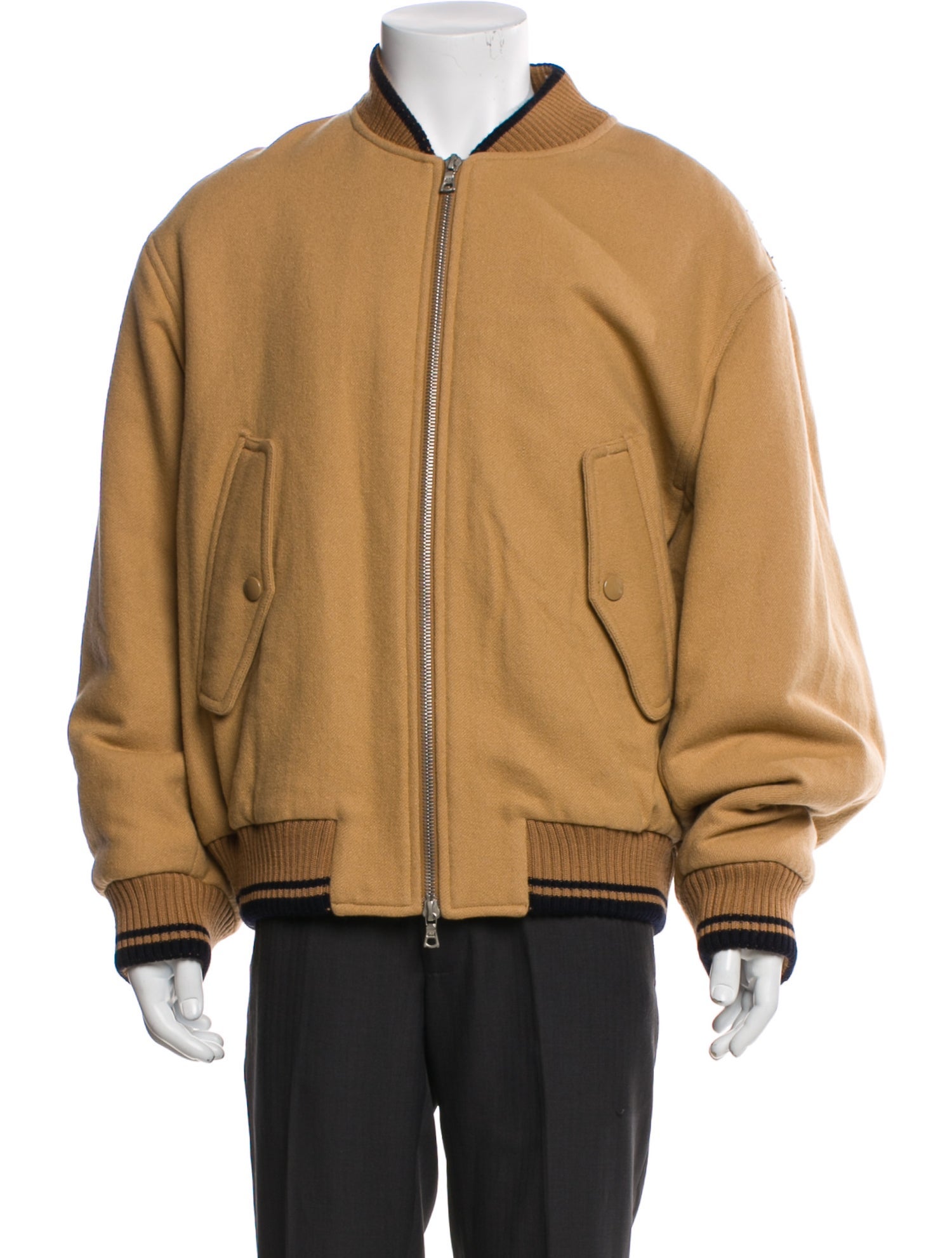 Dries Van Noten Wool Bomber Jacket