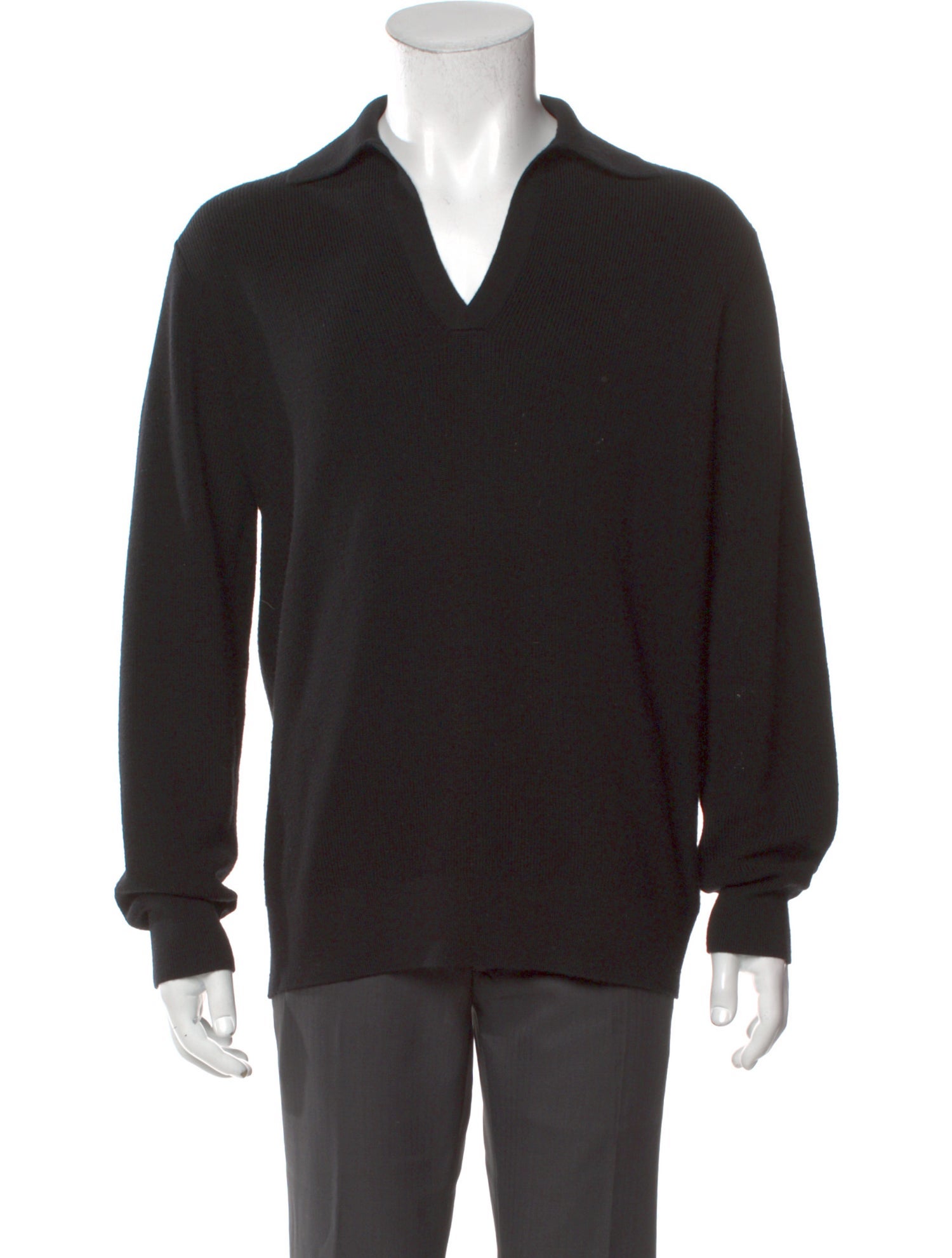 Dries Van Noten Merino Wool V-Neck Pullover