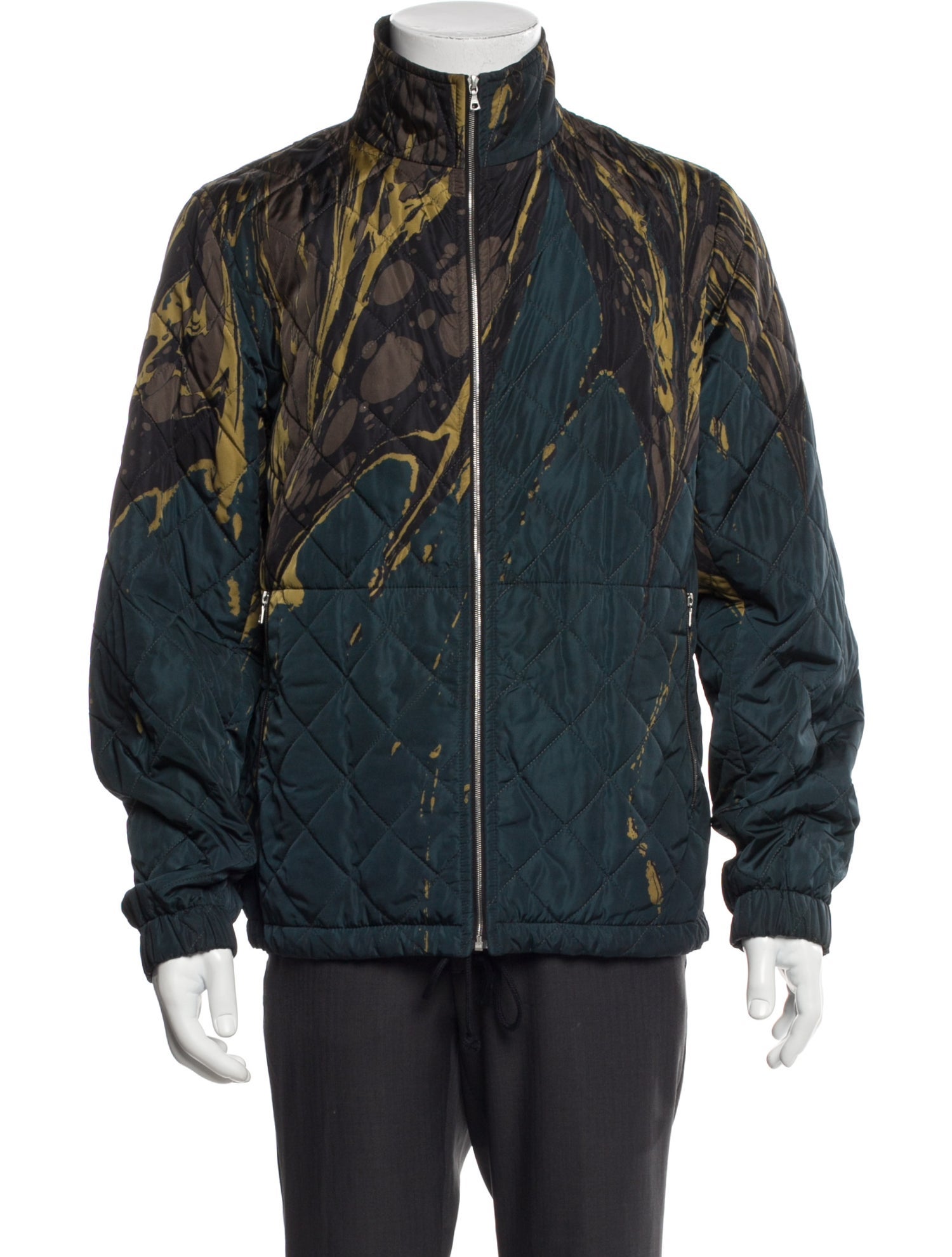 Dries Van Noten Graphic Print Windbreaker