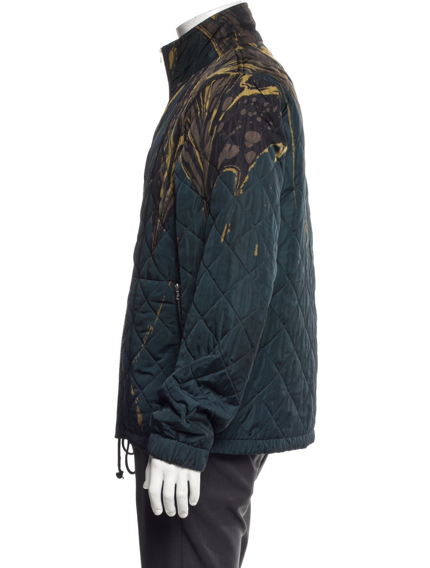 Dries Van Noten Graphic Print Windbreaker