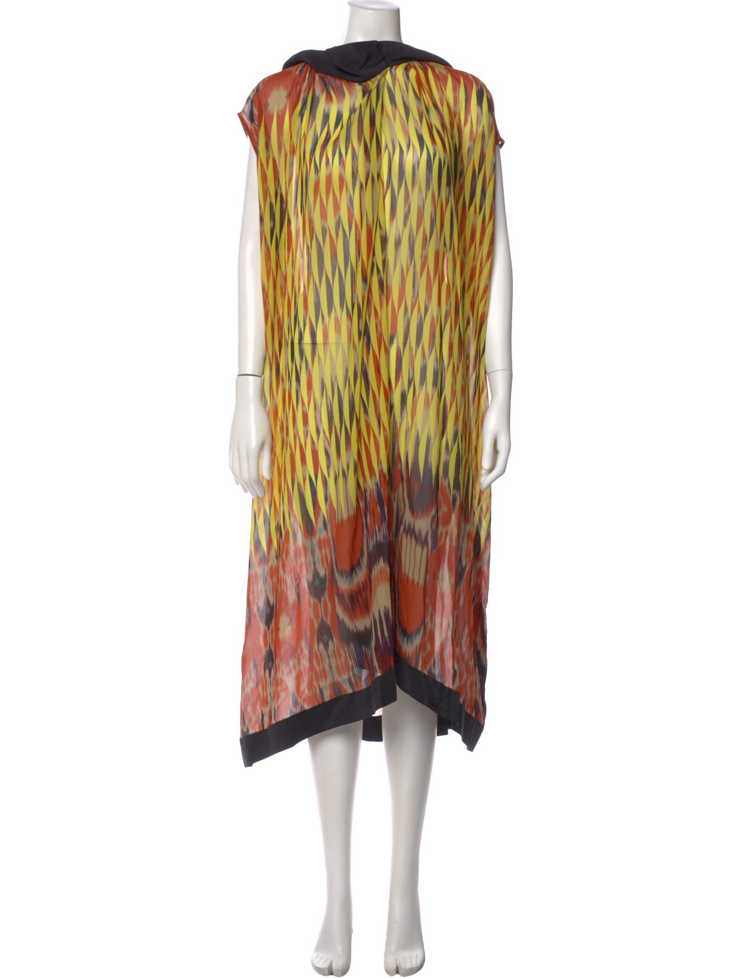 Dries Van Noten Silk Long Dress