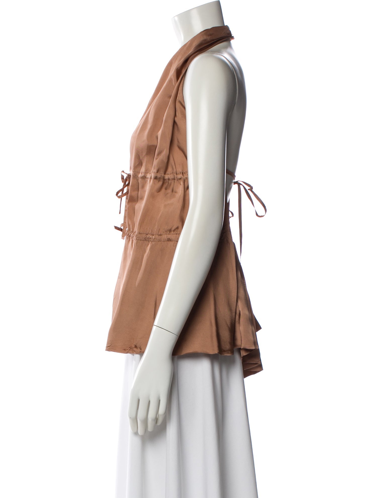 Dries Van Noten Halterneck Sleeveless Top