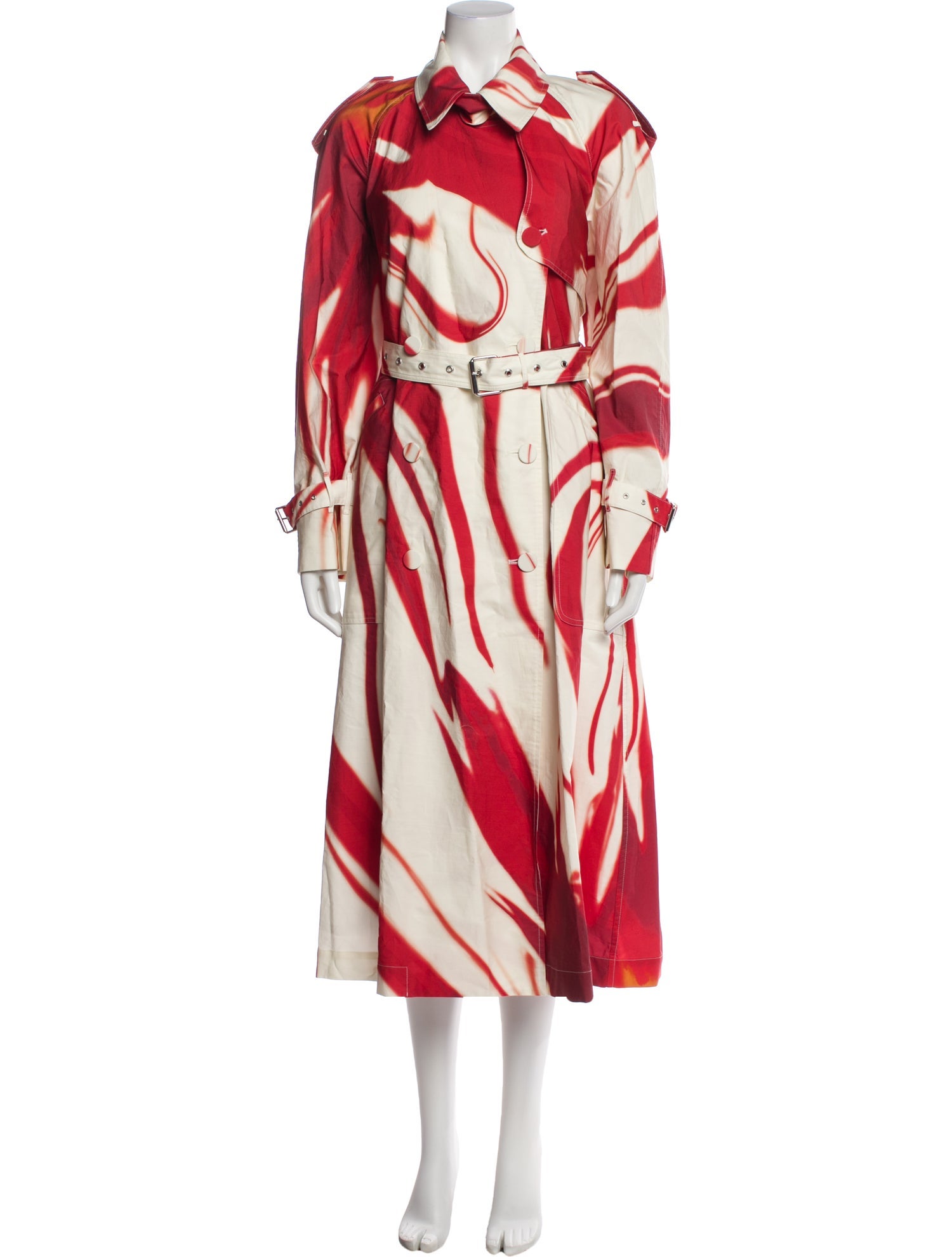 Dries Van Noten Printed Coat