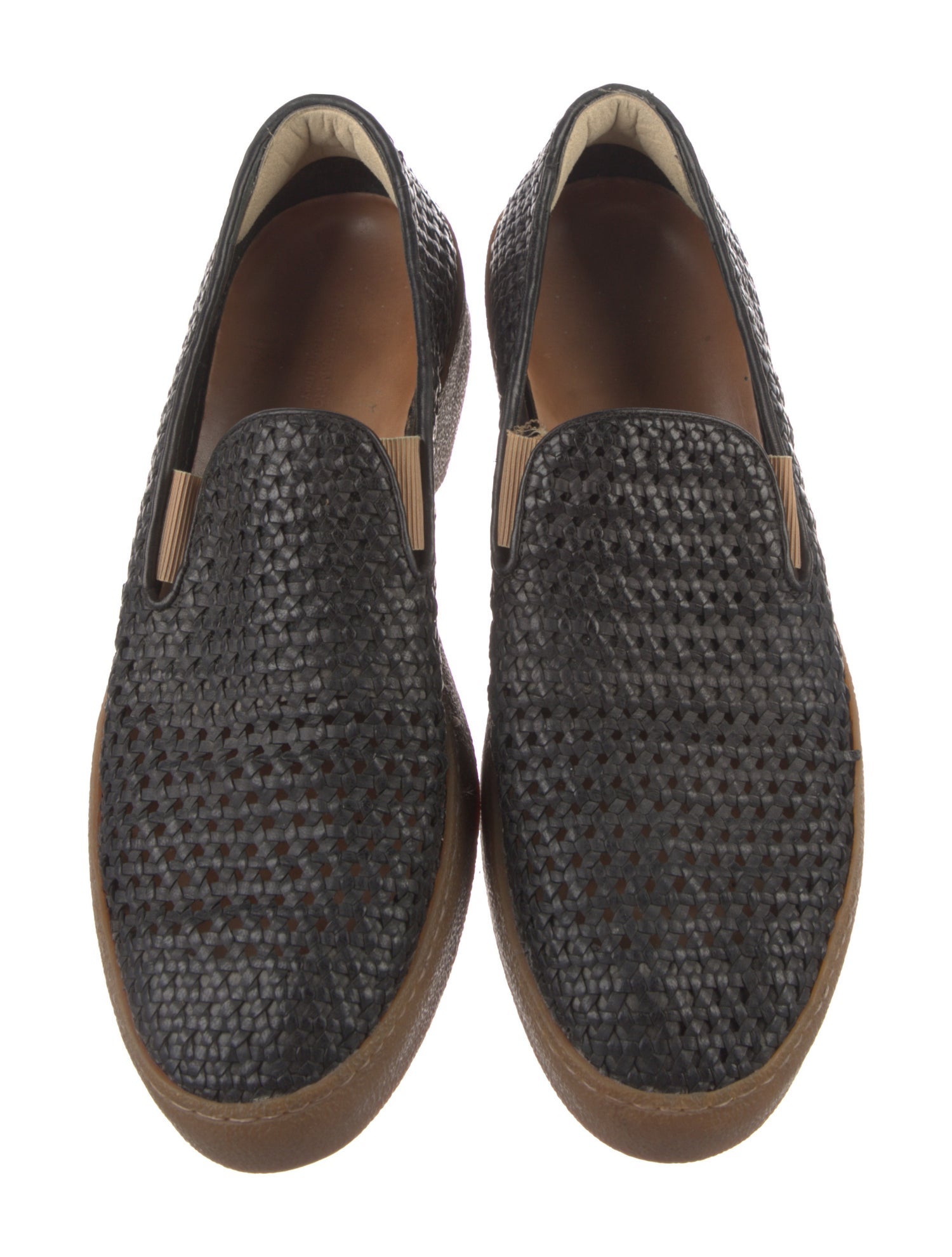 Dries Van Noten Leather Slippers