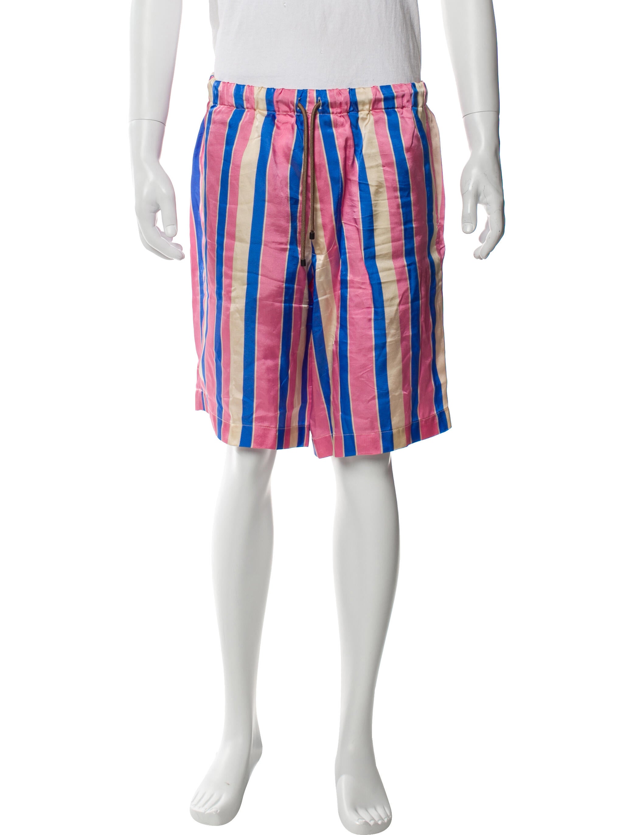Dries Van Noten Striped Athletic Shorts