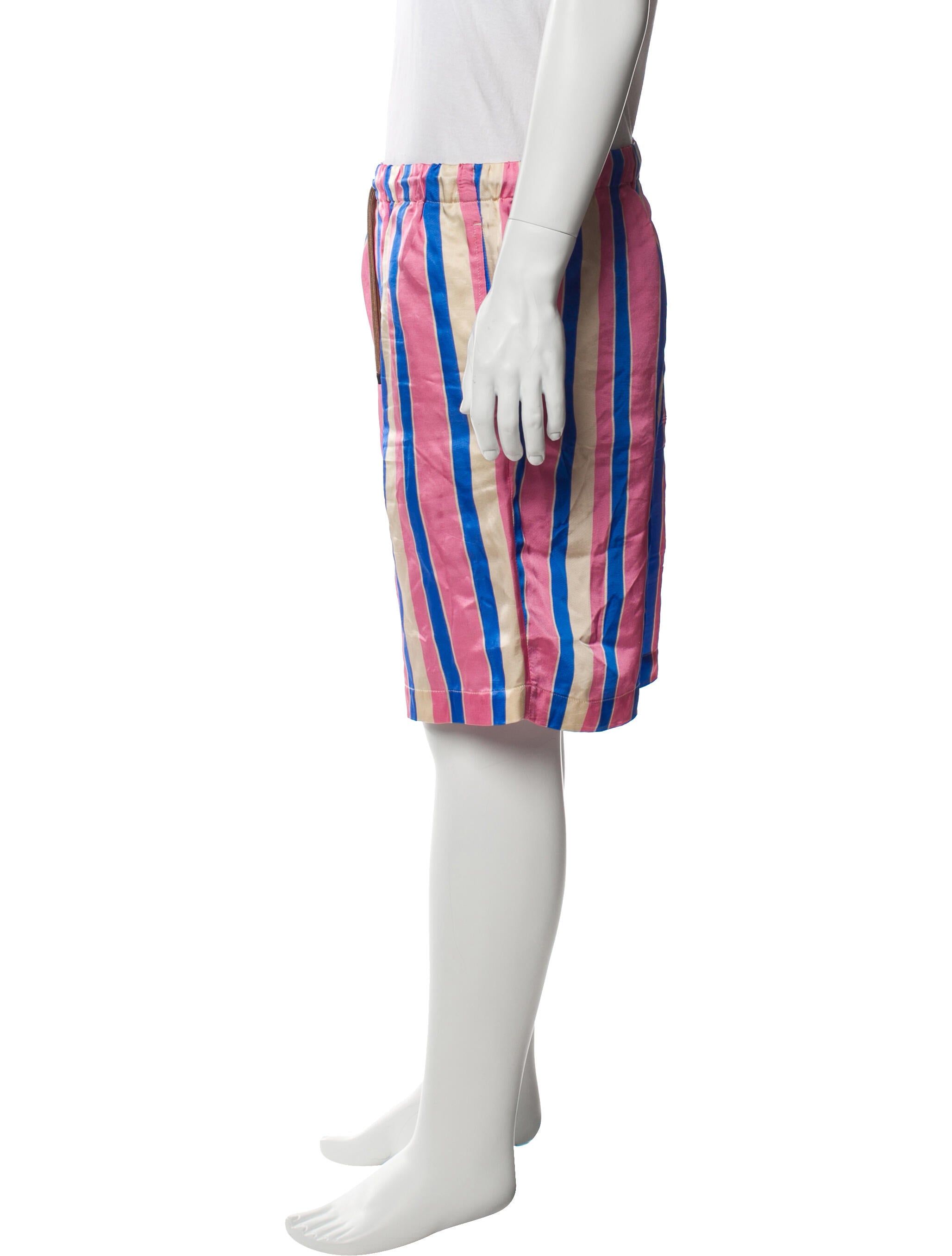 Dries Van Noten Striped Athletic Shorts