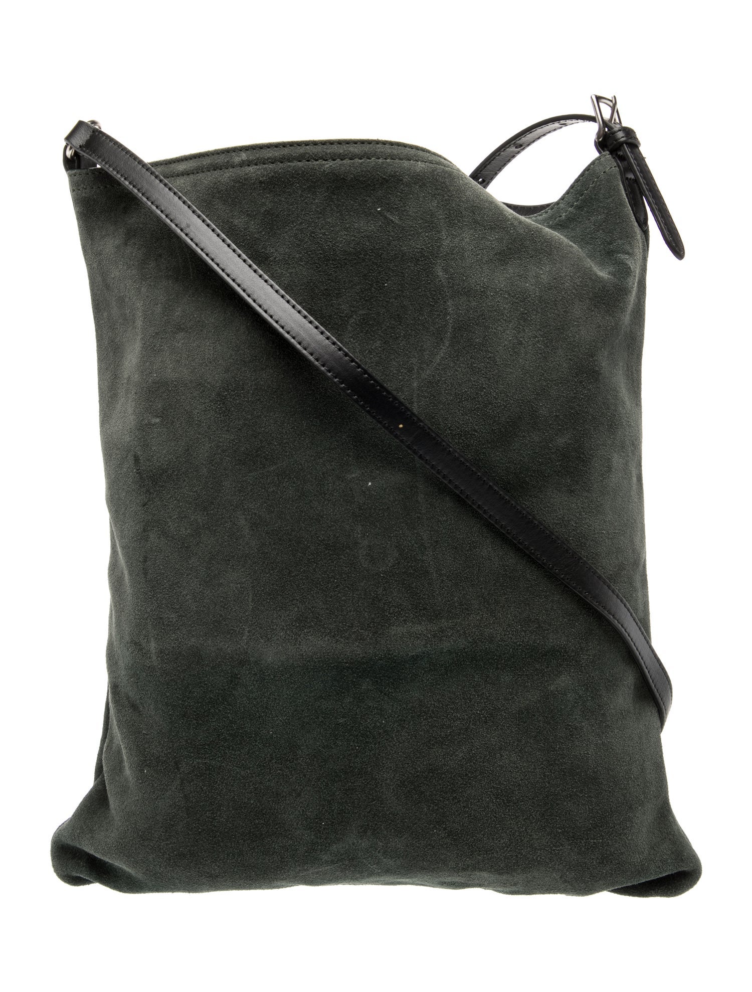 Dries Van Noten Leather Messenger Bag