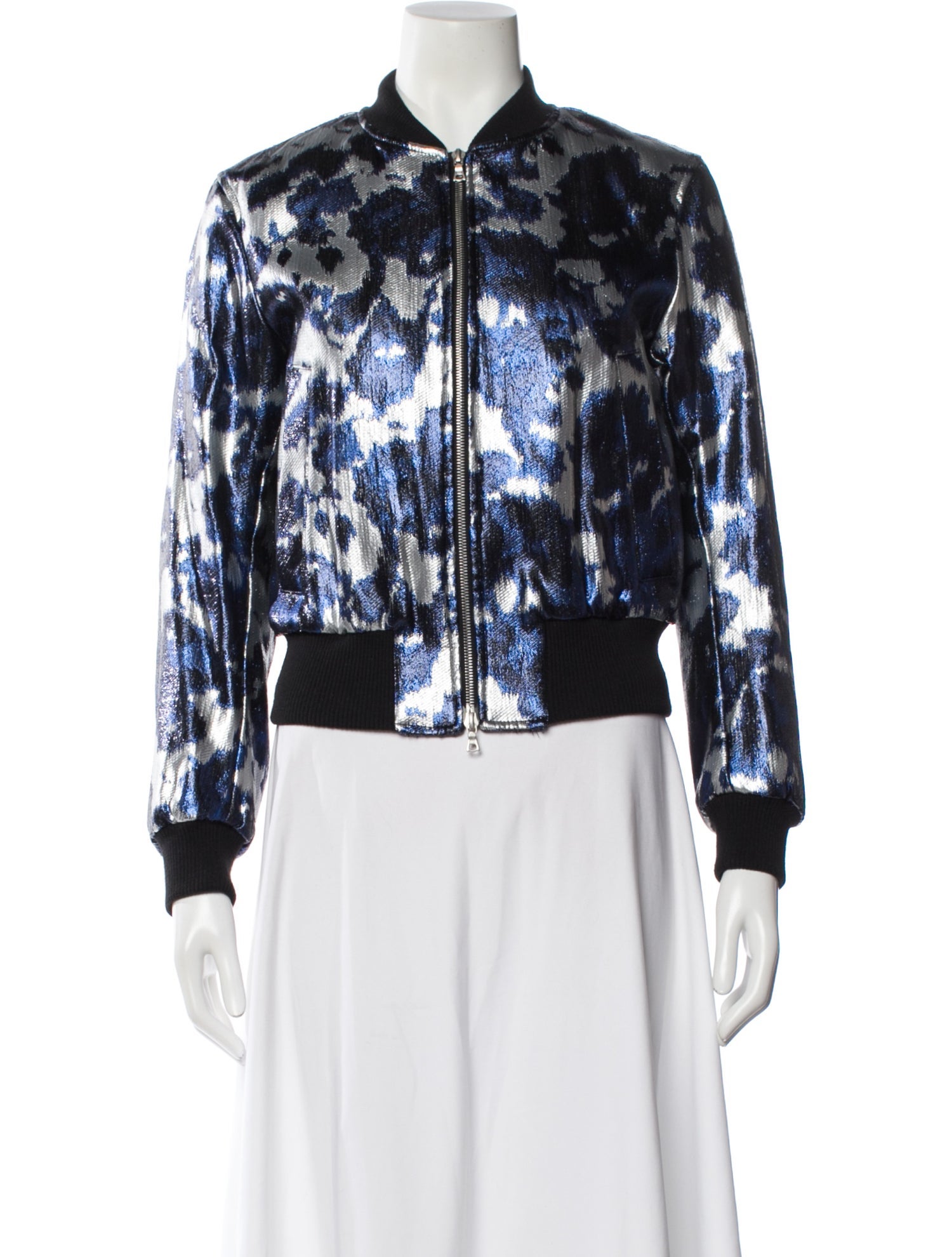 Dries Van Noten Printed Bomber Jacket