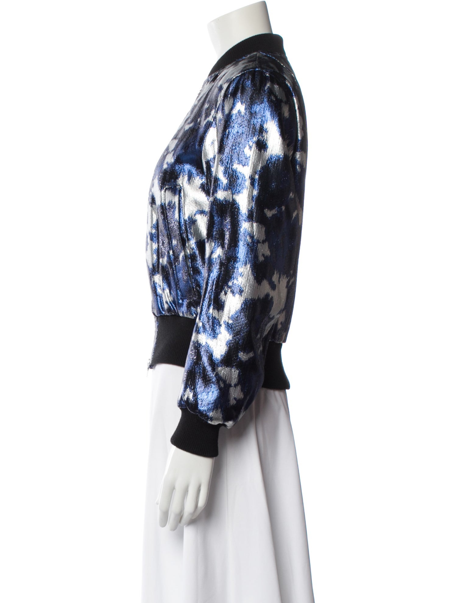 Dries Van Noten Printed Bomber Jacket