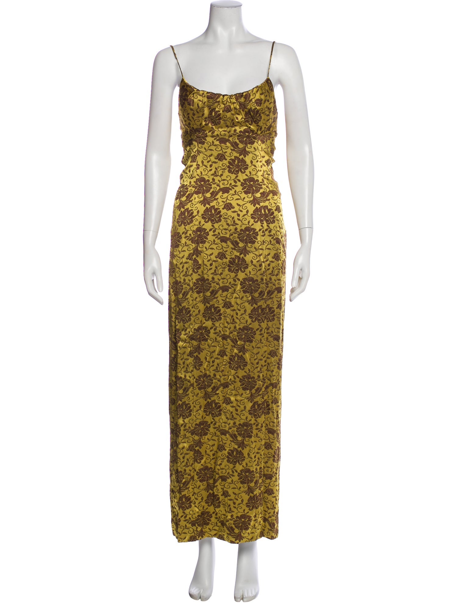Dries Van Noten Floral Print Long Dress
