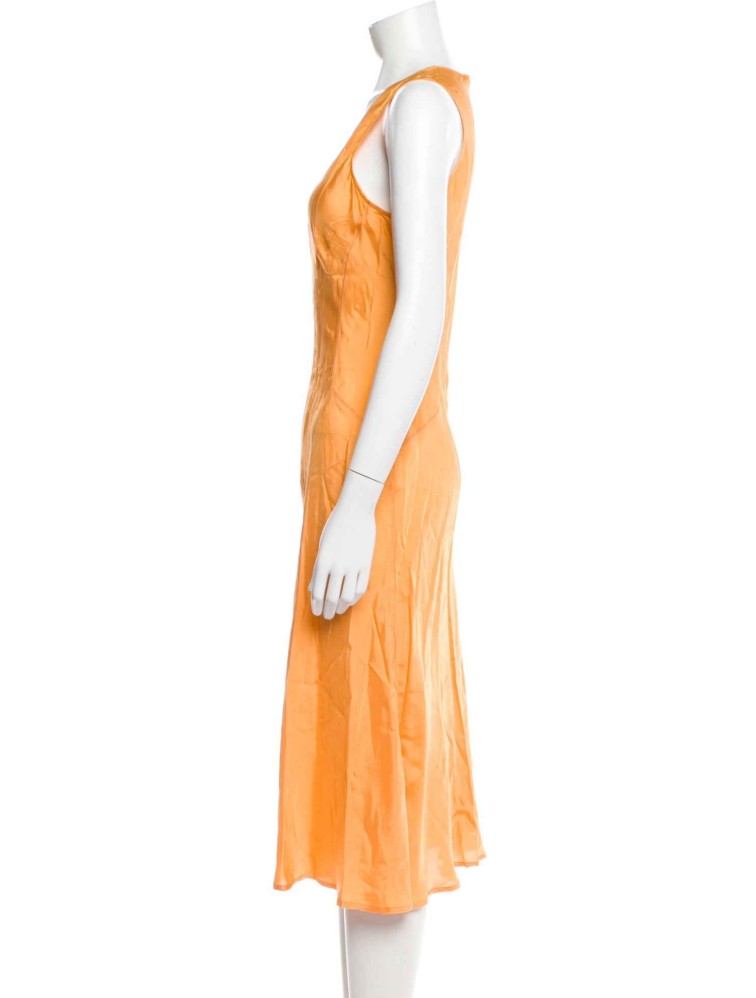 Dries Van Noten V-Neck Midi Length Dress