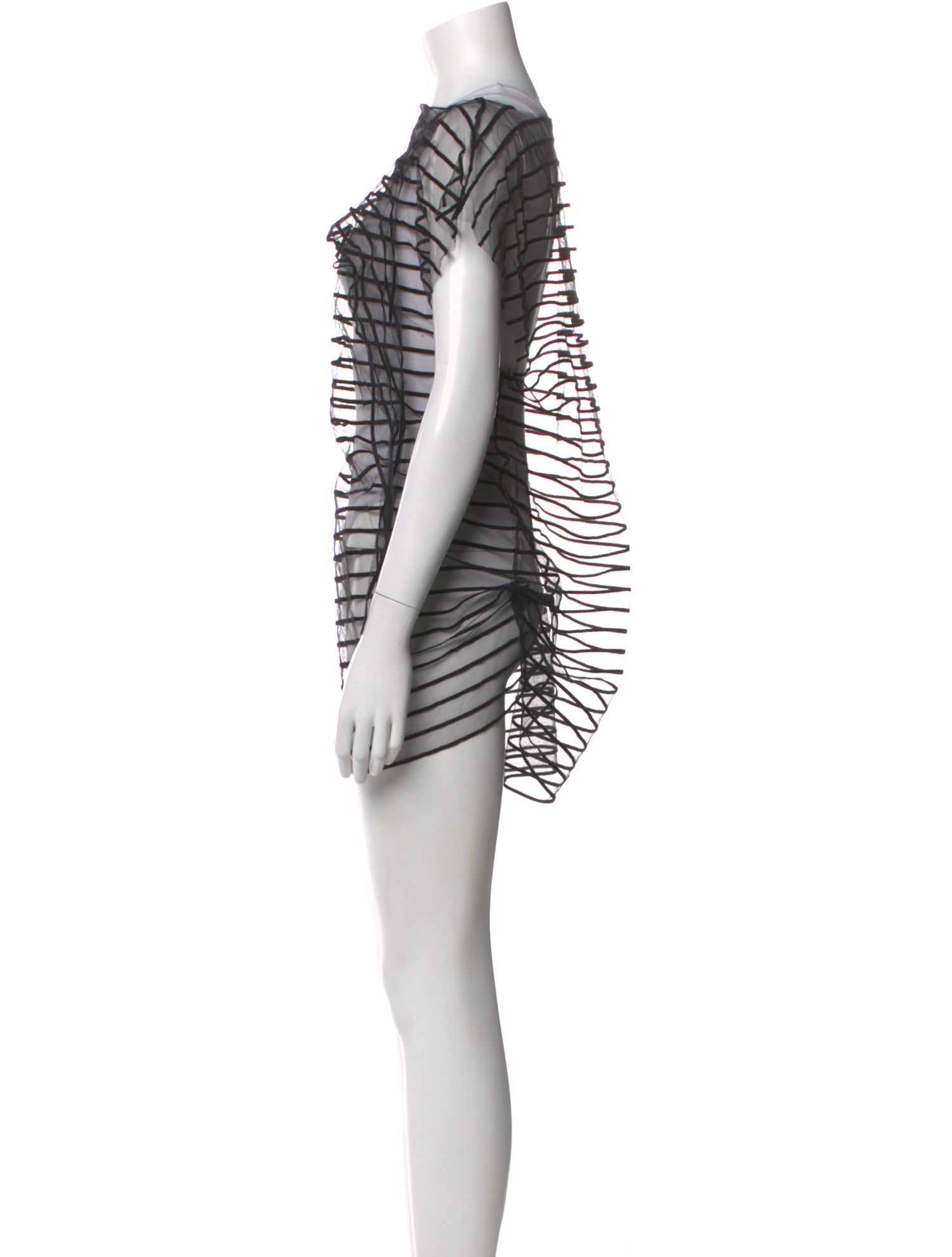 Dries Van Noten Striped Mini Dress