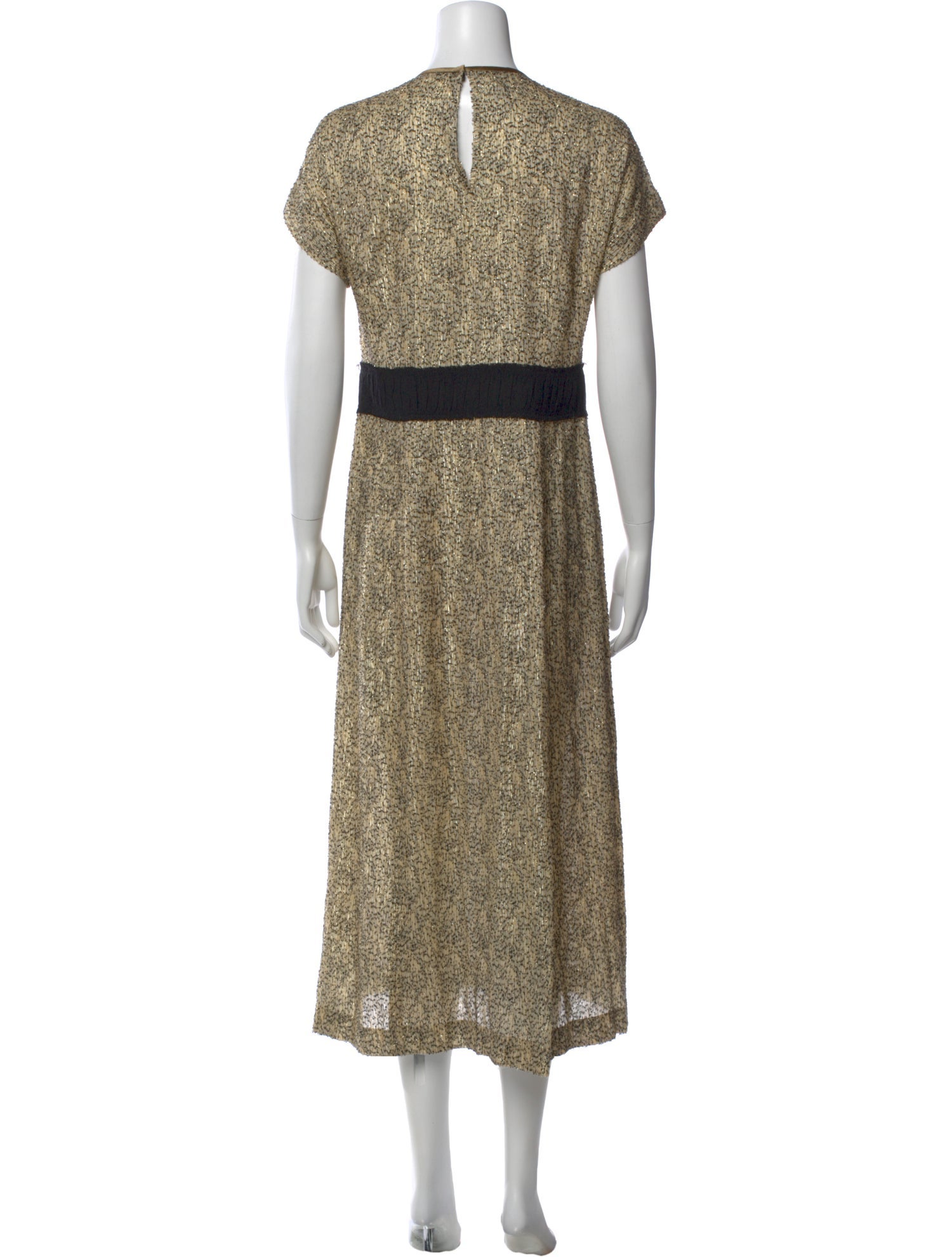 Dries Van Noten Printed Long Dress