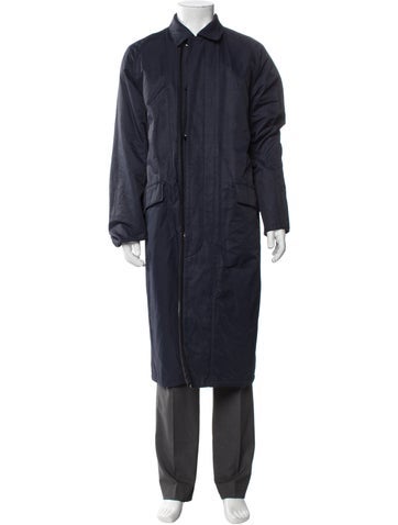 Pre-owned Dries Van Noten Parka In Blue