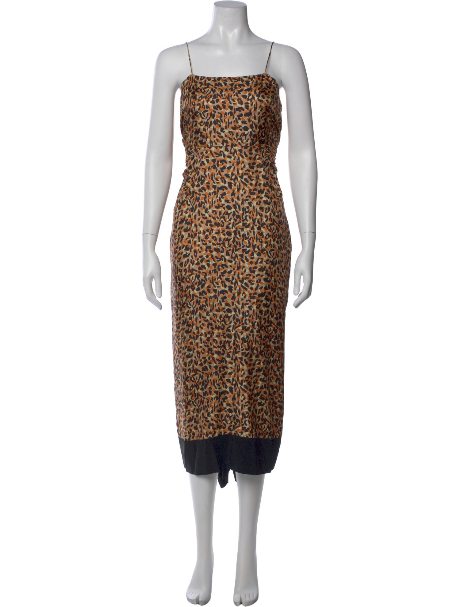 Dries Van Noten Silk Long Dress