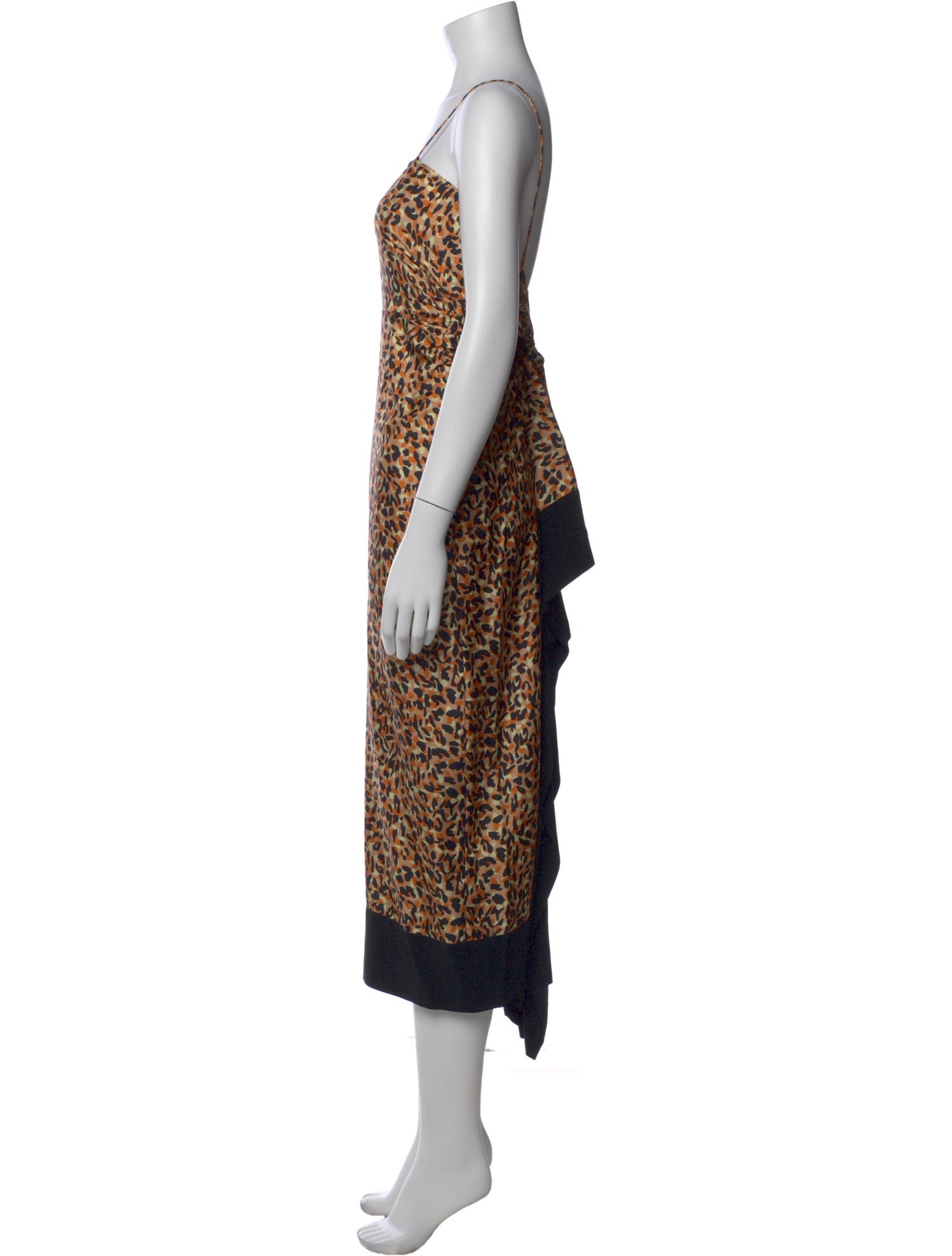 Dries Van Noten Silk Long Dress
