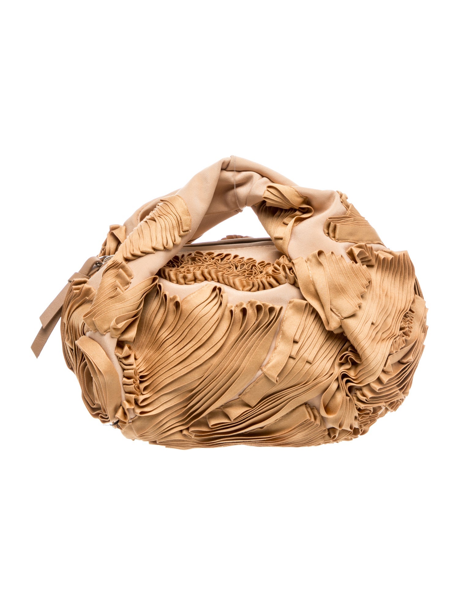 Dries Van Noten Leather Top Handle Bag