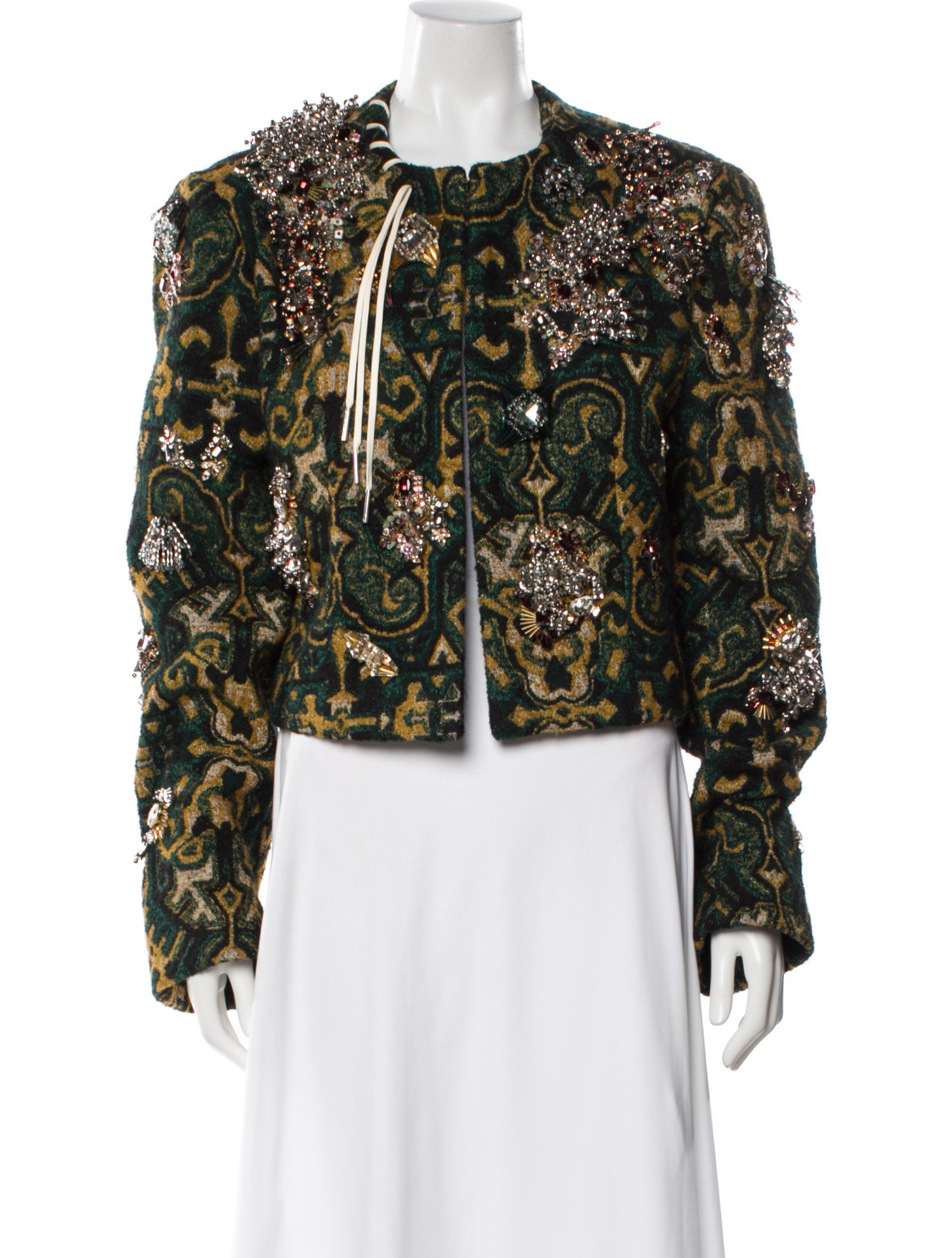 Dries Van Noten Floral Print Evening Jacket w/ Tags