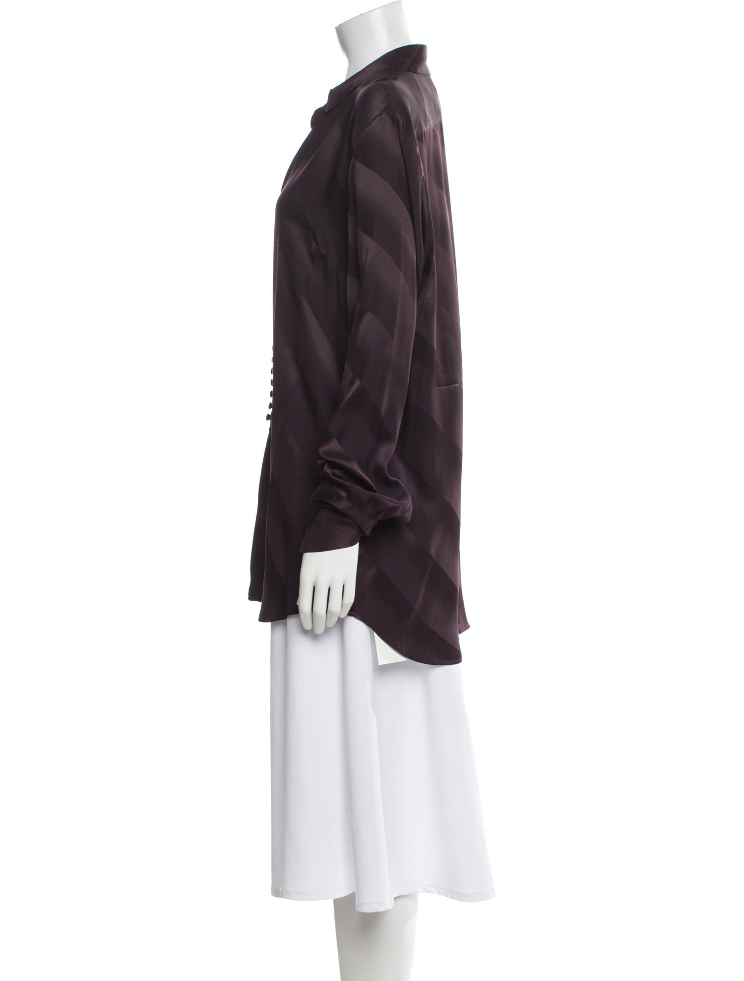 Dries Van Noten Silk Printed Blouse