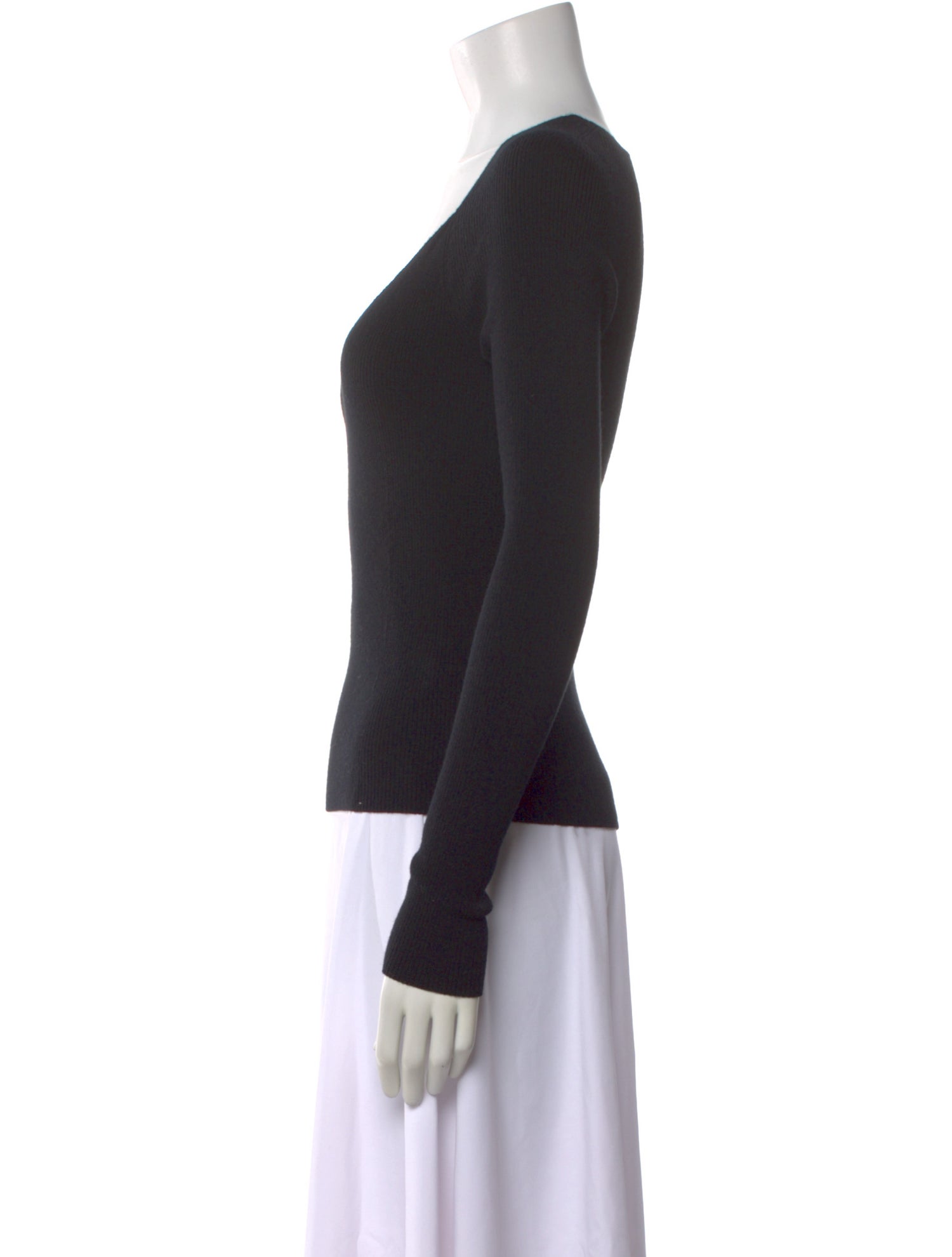 Dries Van Noten Merino Wool V-Neck Sweater