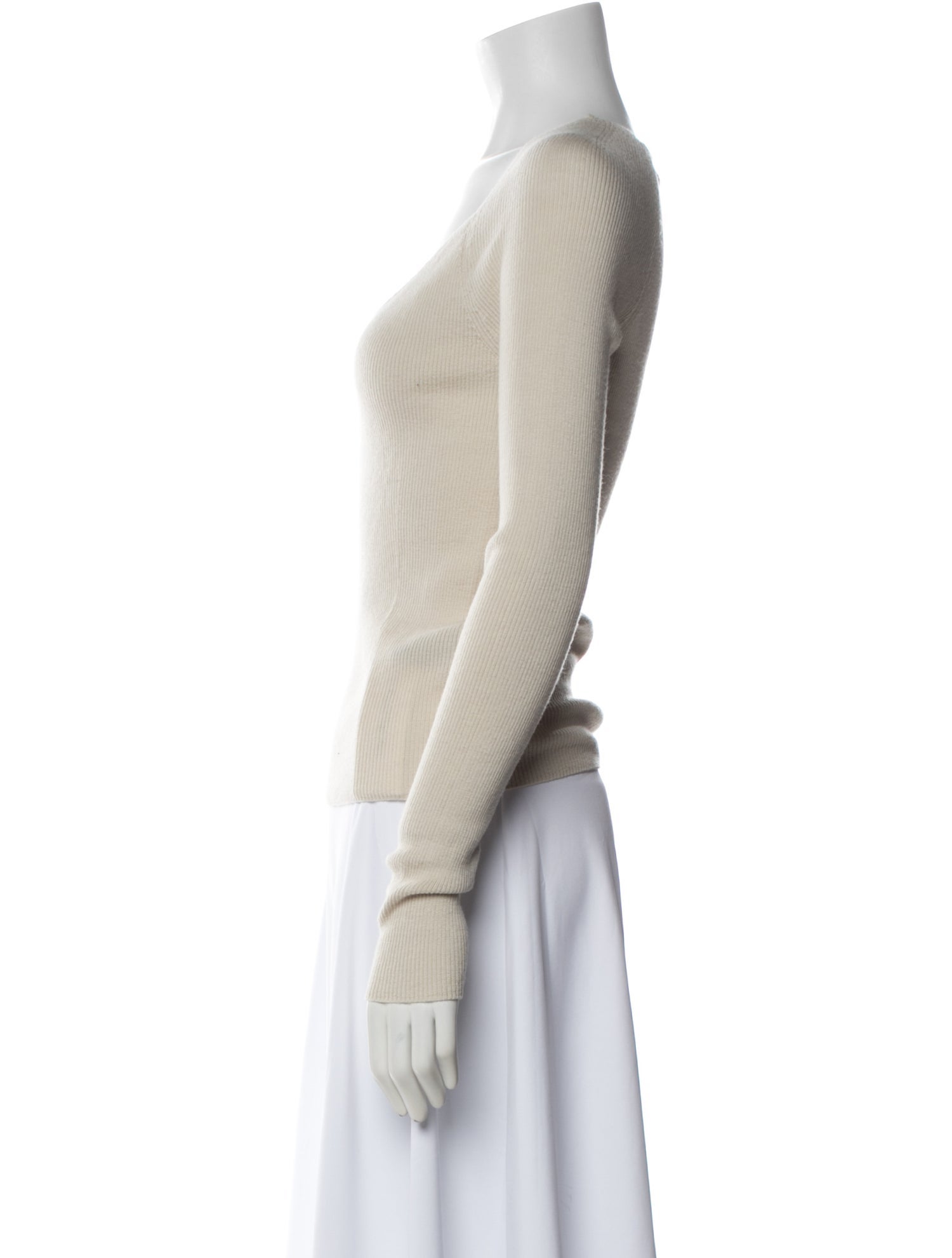 Dries Van Noten Merino Wool V-Neck Sweater