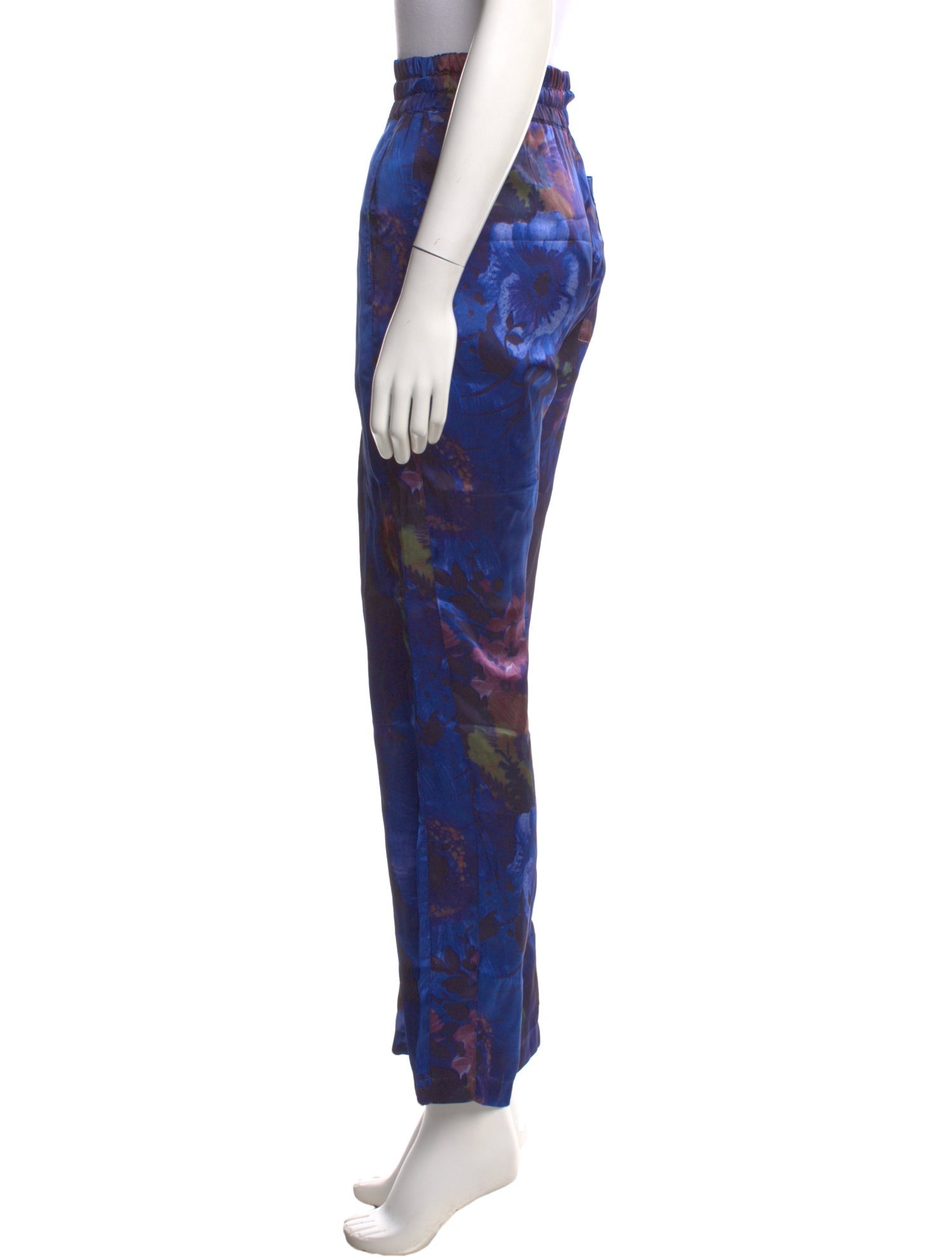 Dries Van Noten Printed Straight Leg Pants