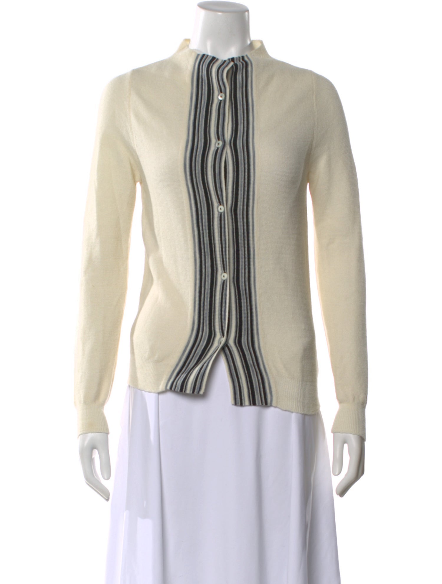Dries Van Noten Wool Striped Sweater