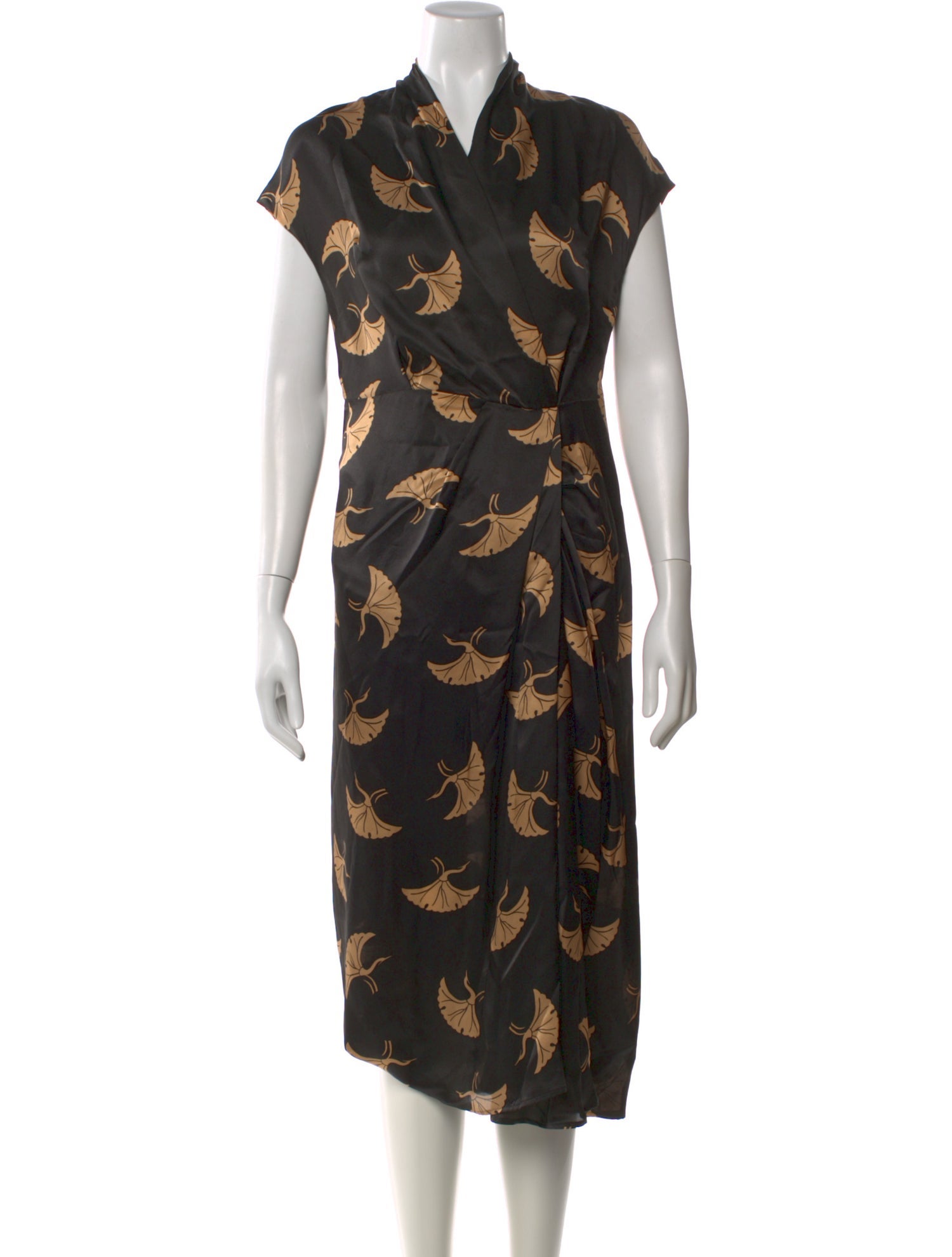 Dries Van Noten Silk Long Dress