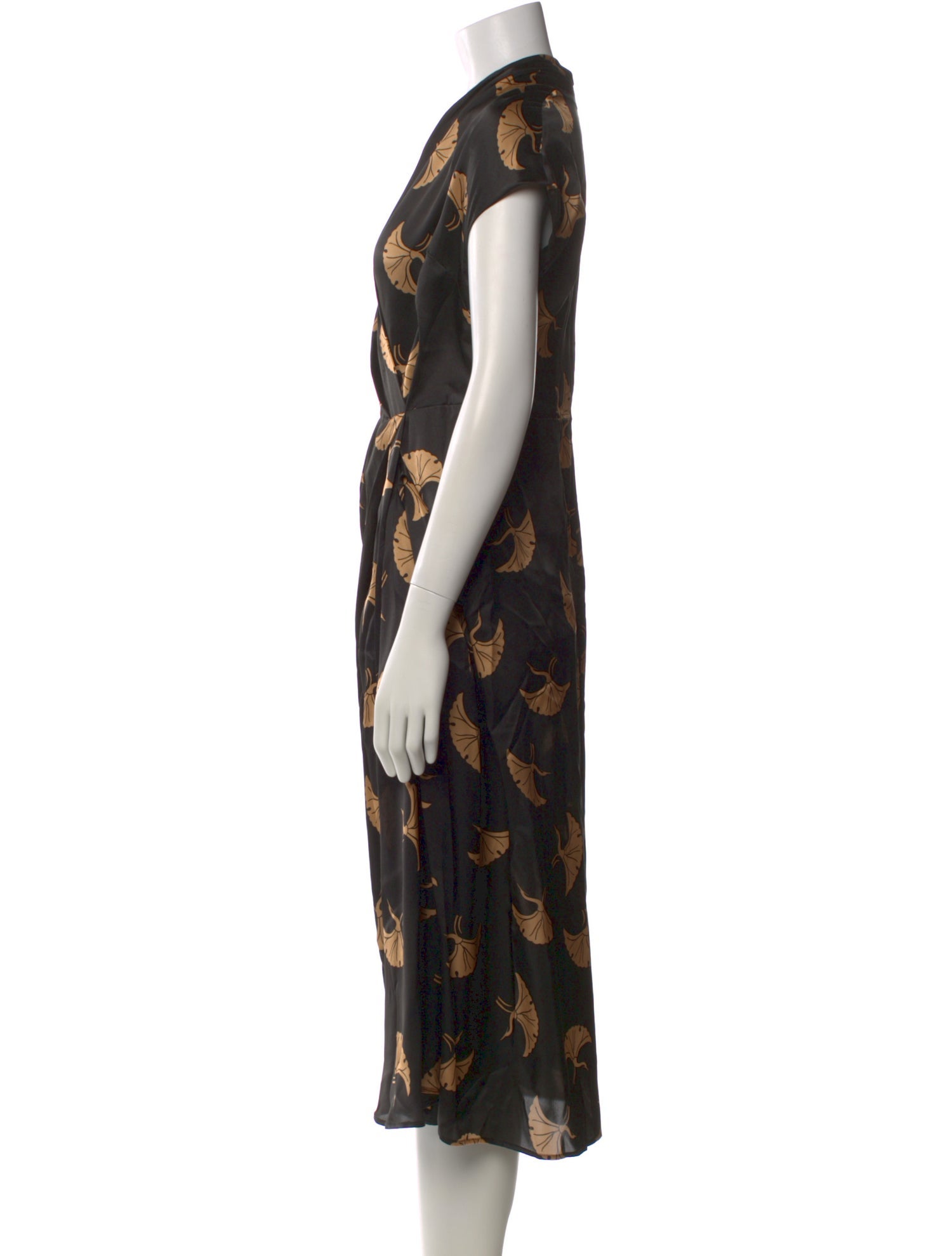 Dries Van Noten Silk Long Dress