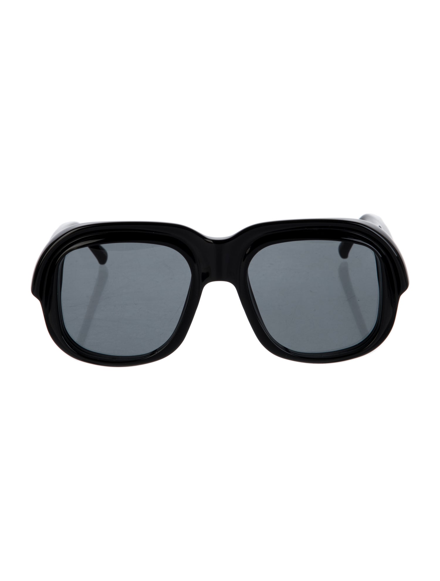 Dries Van Noten Square Tinted Sunglasses