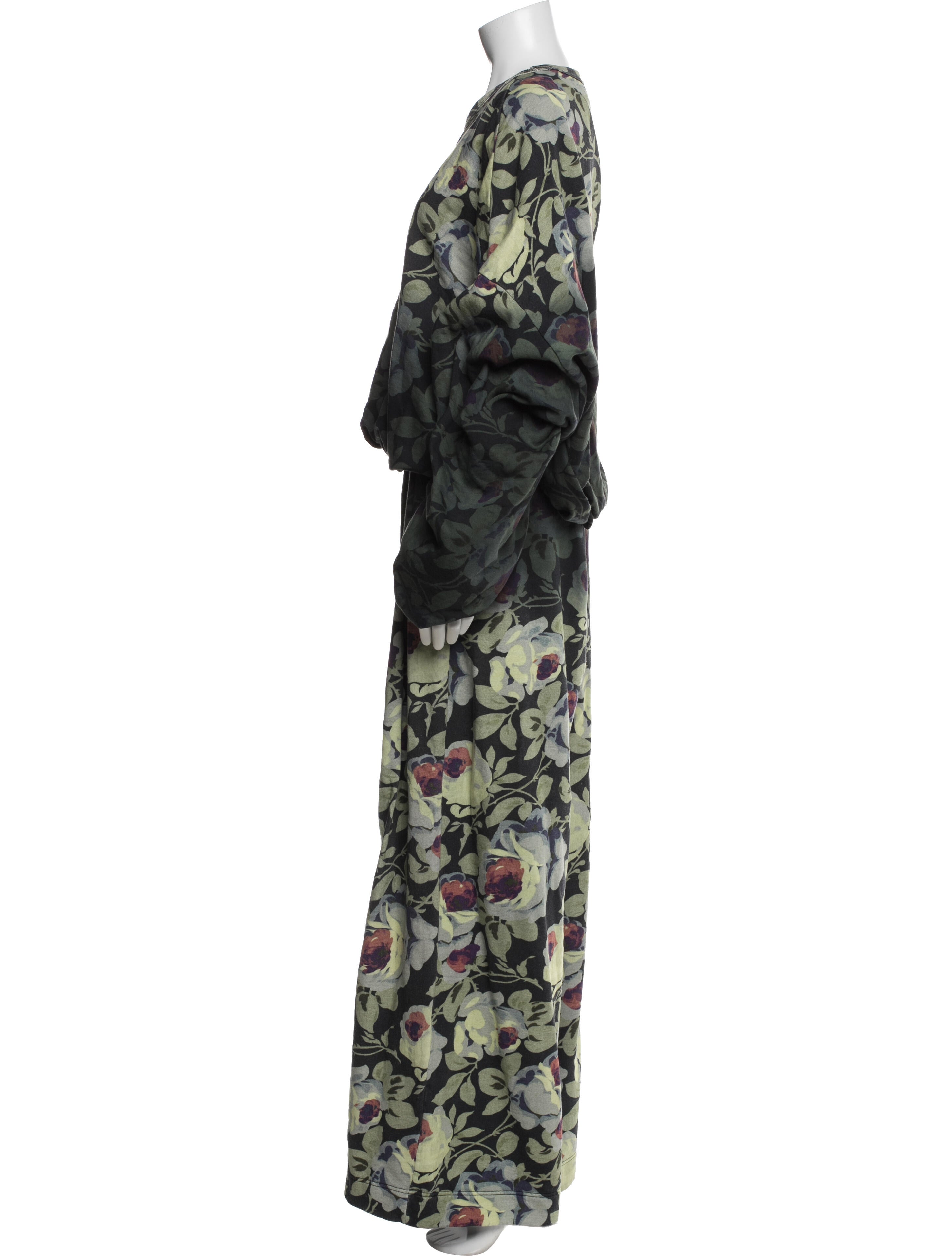 Dries Van Noten Floral Print Set
