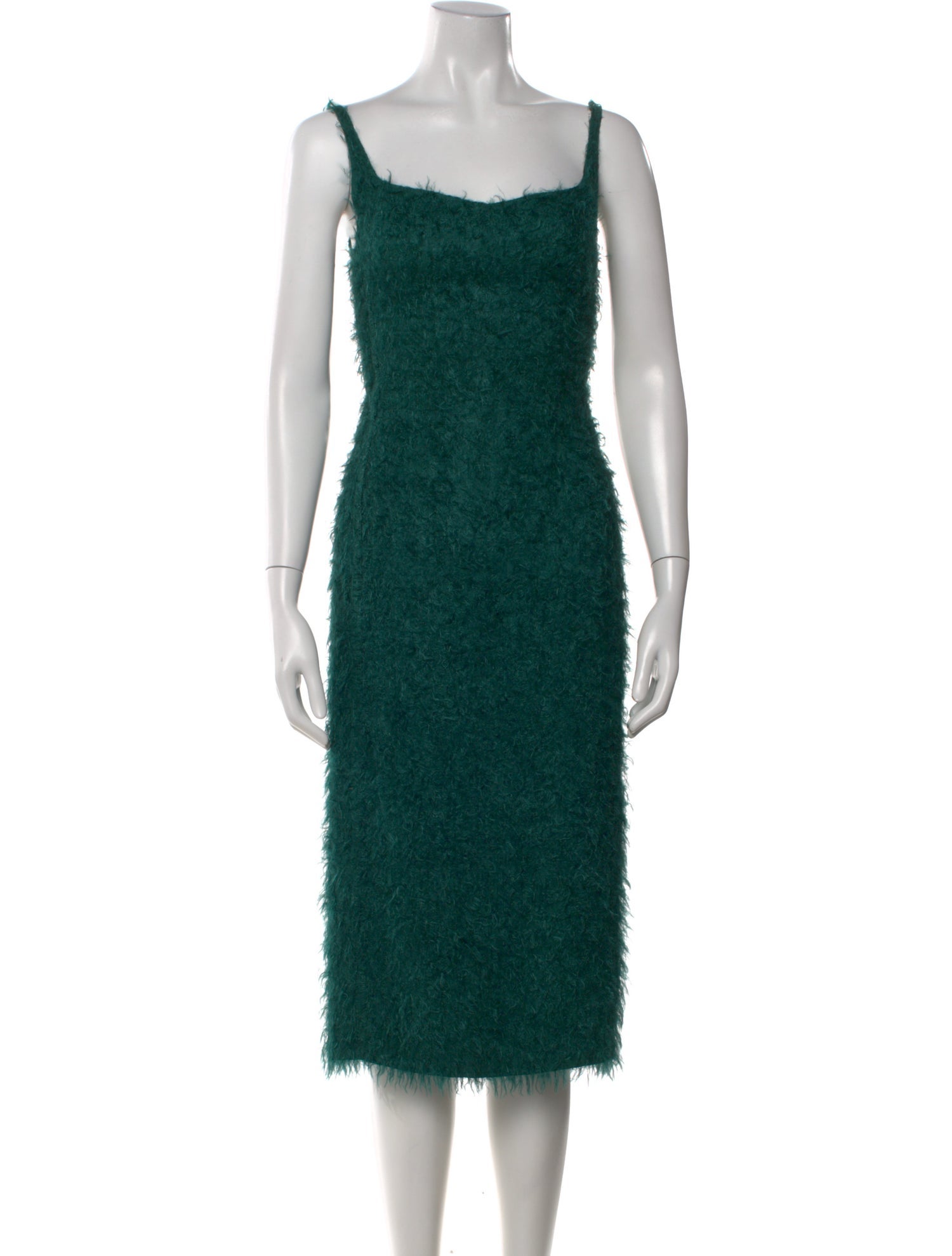 Dries Van Noten Square Neckline Midi Length Dress w/ Tags