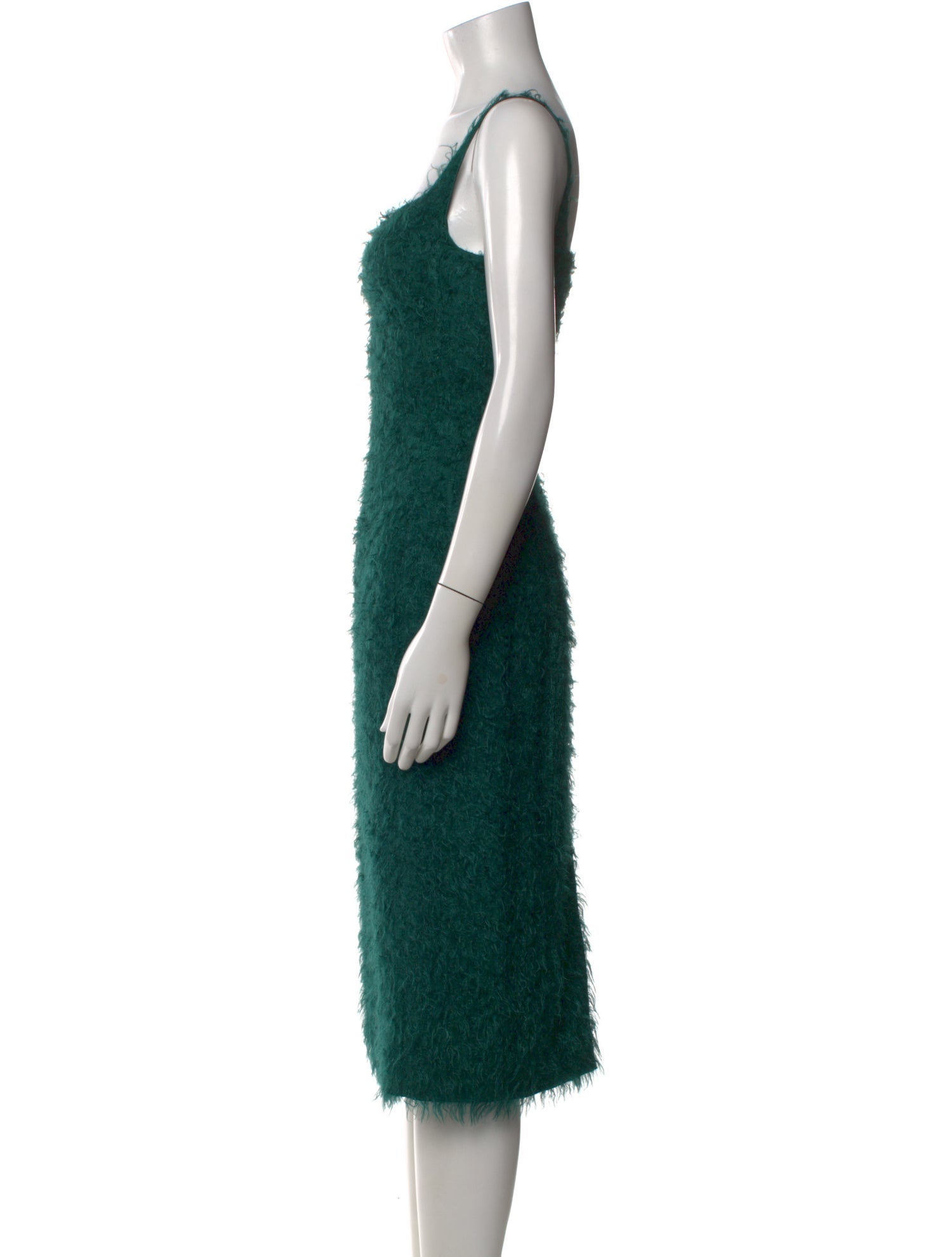 Dries Van Noten Square Neckline Midi Length Dress w/ Tags