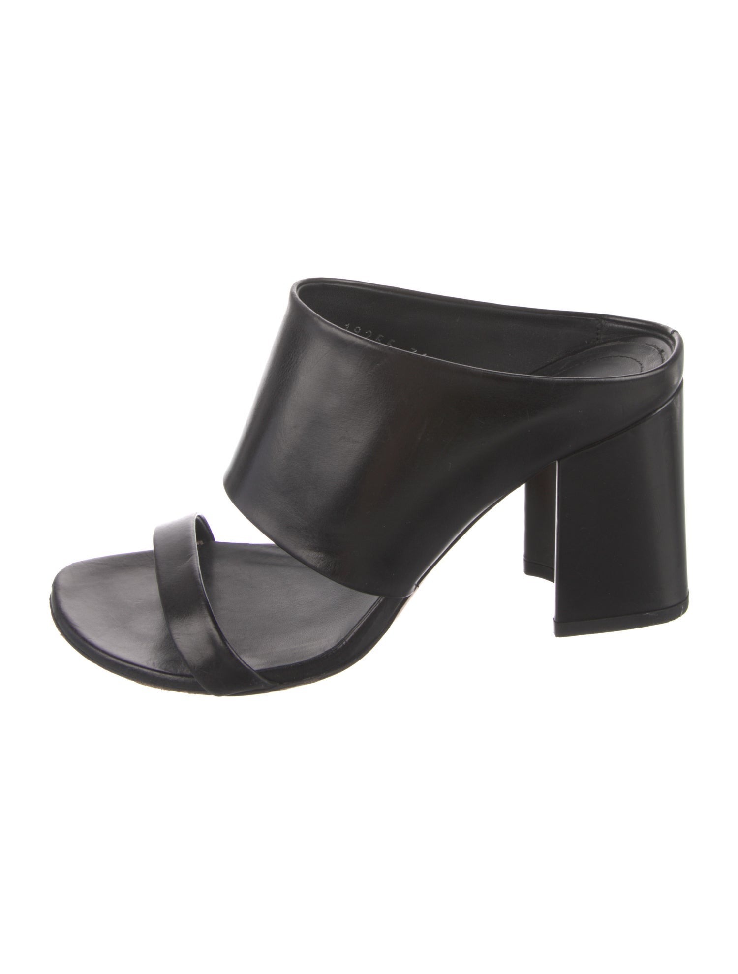 Dries Van Noten Leather Slides