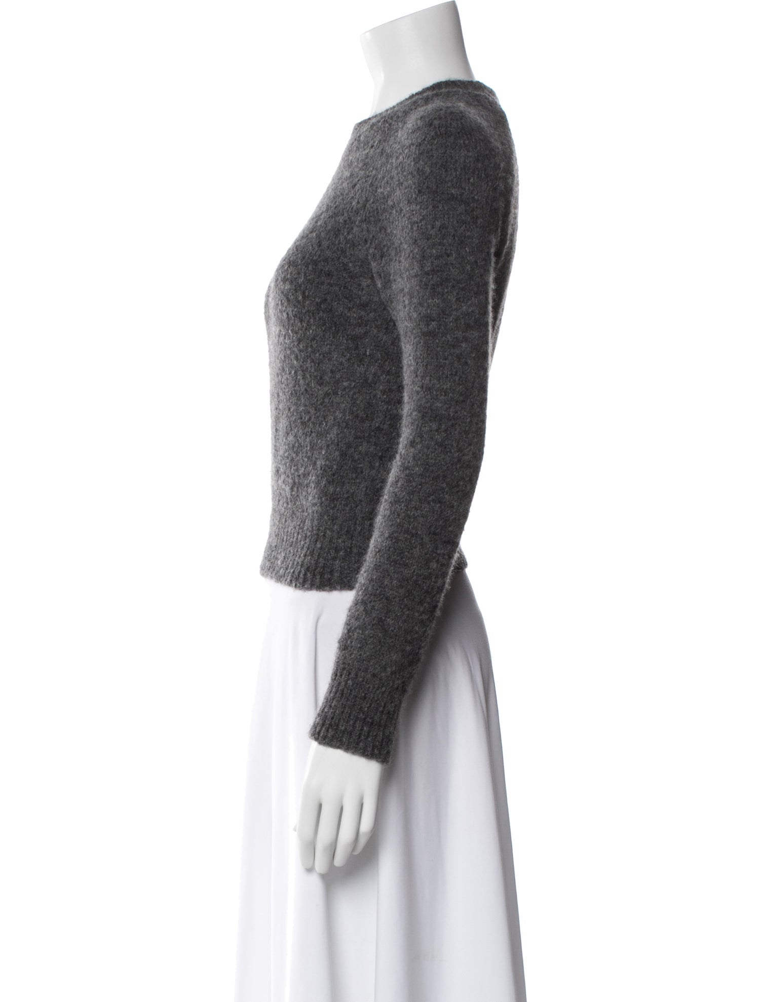 Dries Van Noten Alpaca Crew Neck Sweater