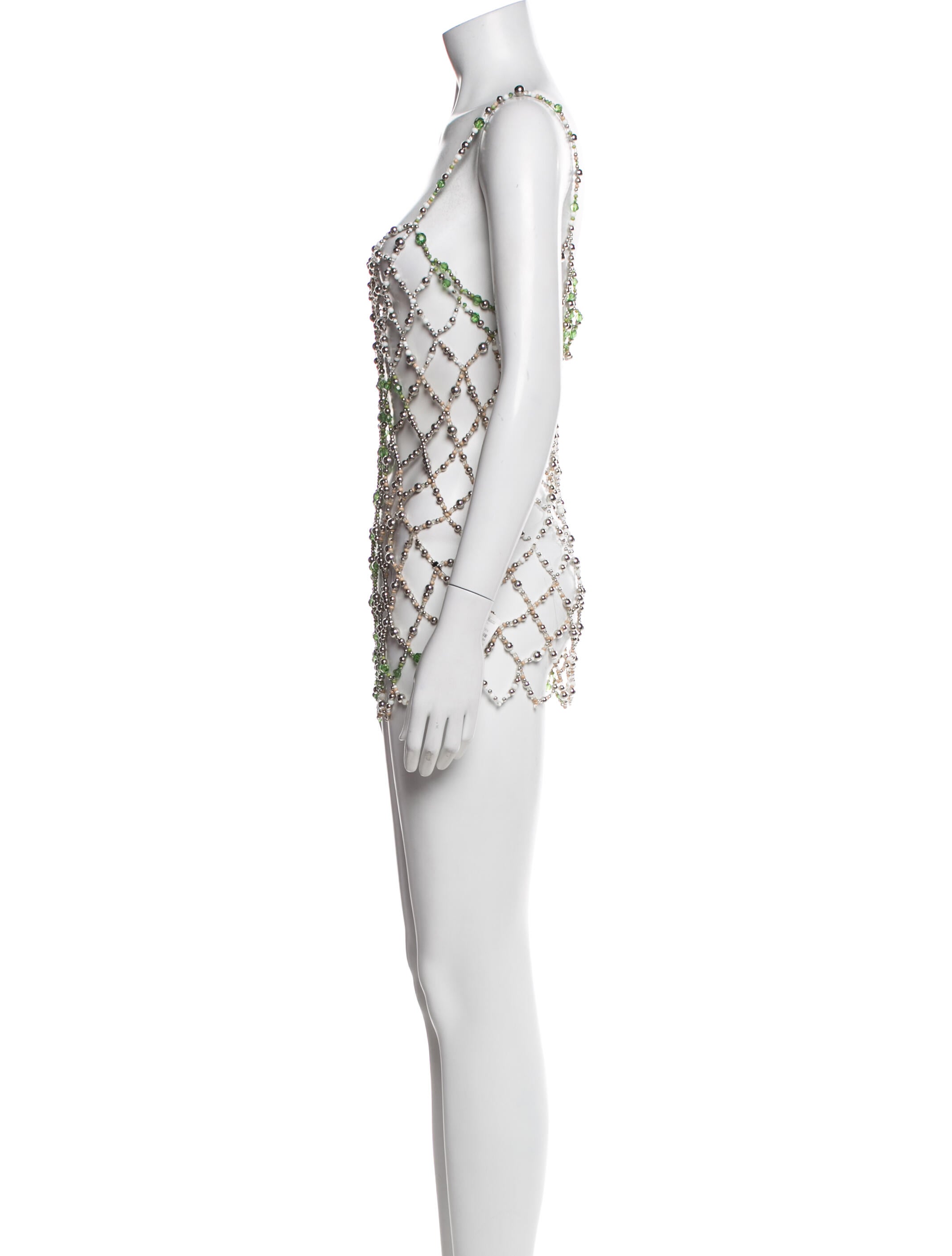 Dries Van Noten Graphic Print Mini Dress
