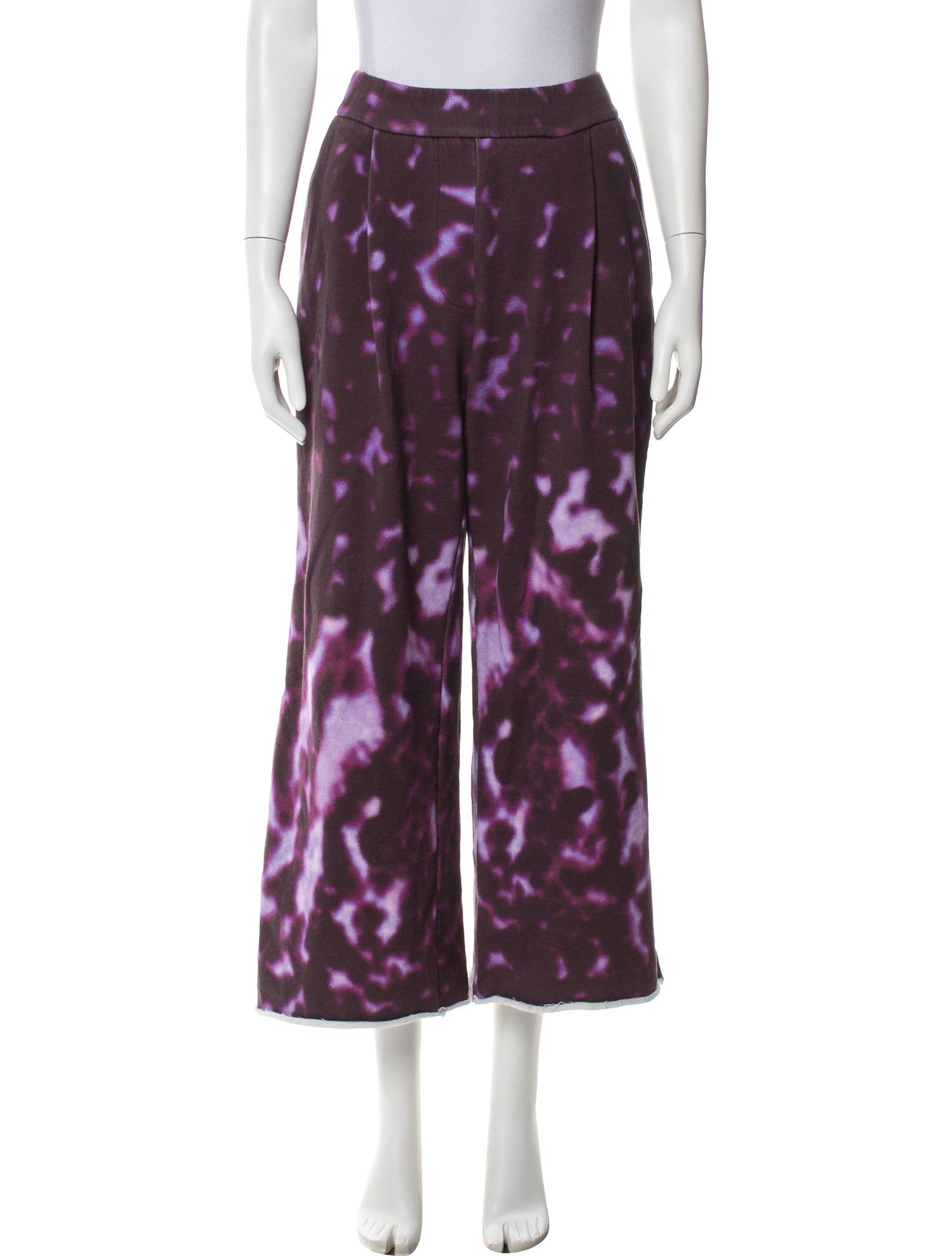 Dries Van Noten Tie-Dye Print Sweatpants