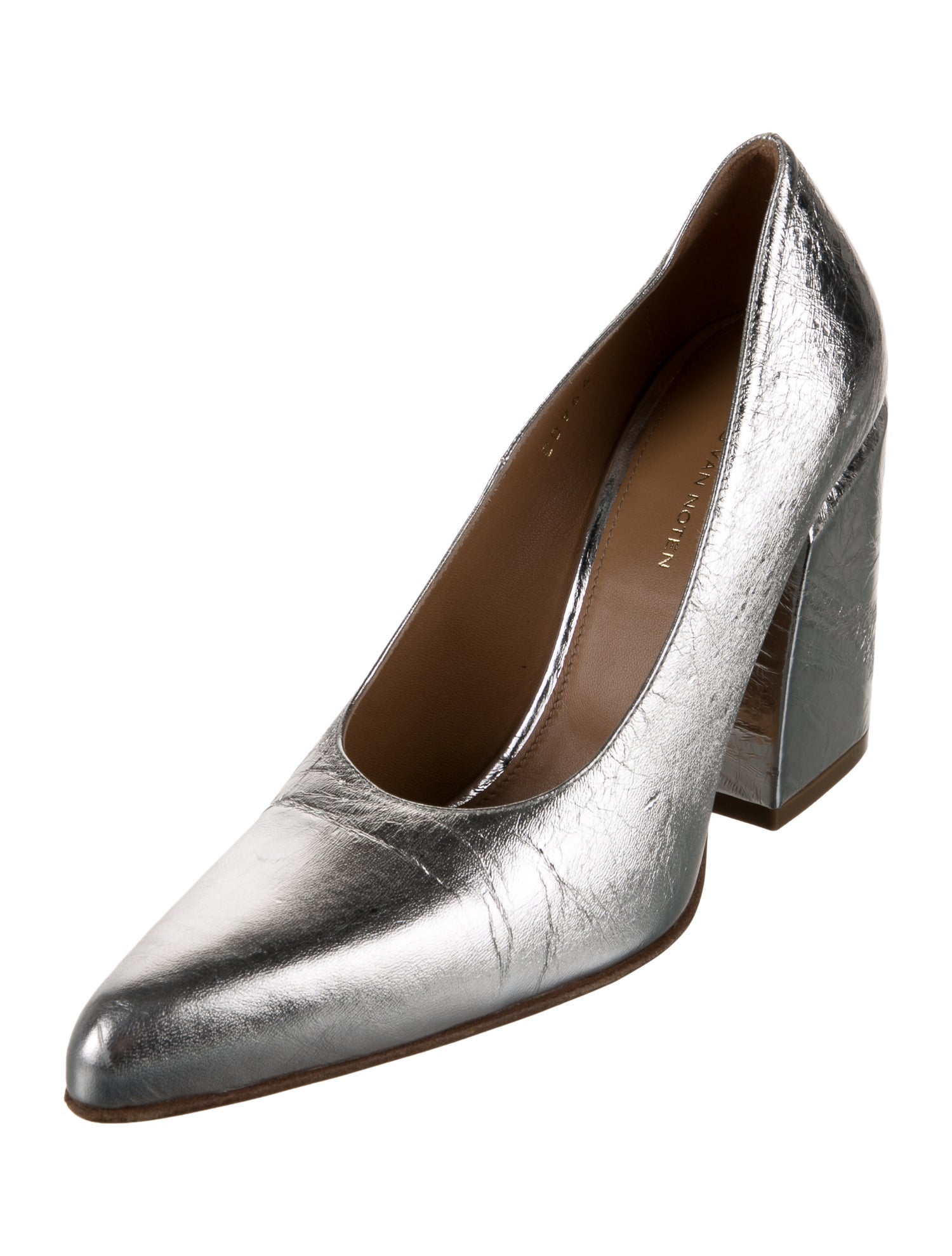 Dries Van Noten Leather Pumps