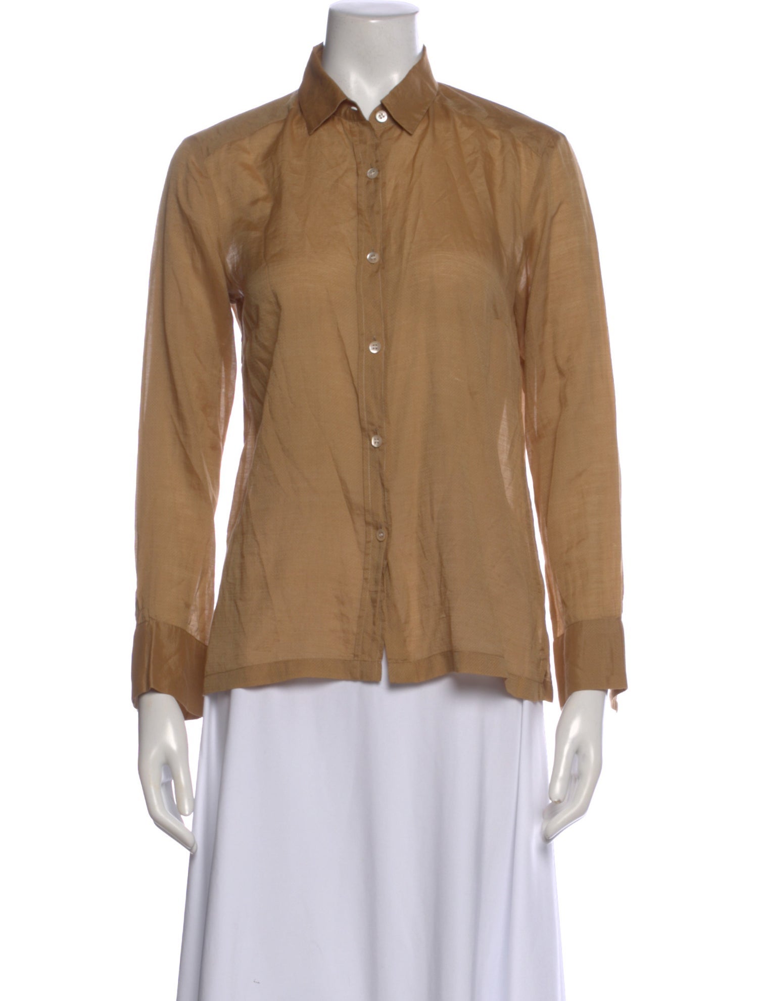 Dries Van Noten Long Sleeve Blouse