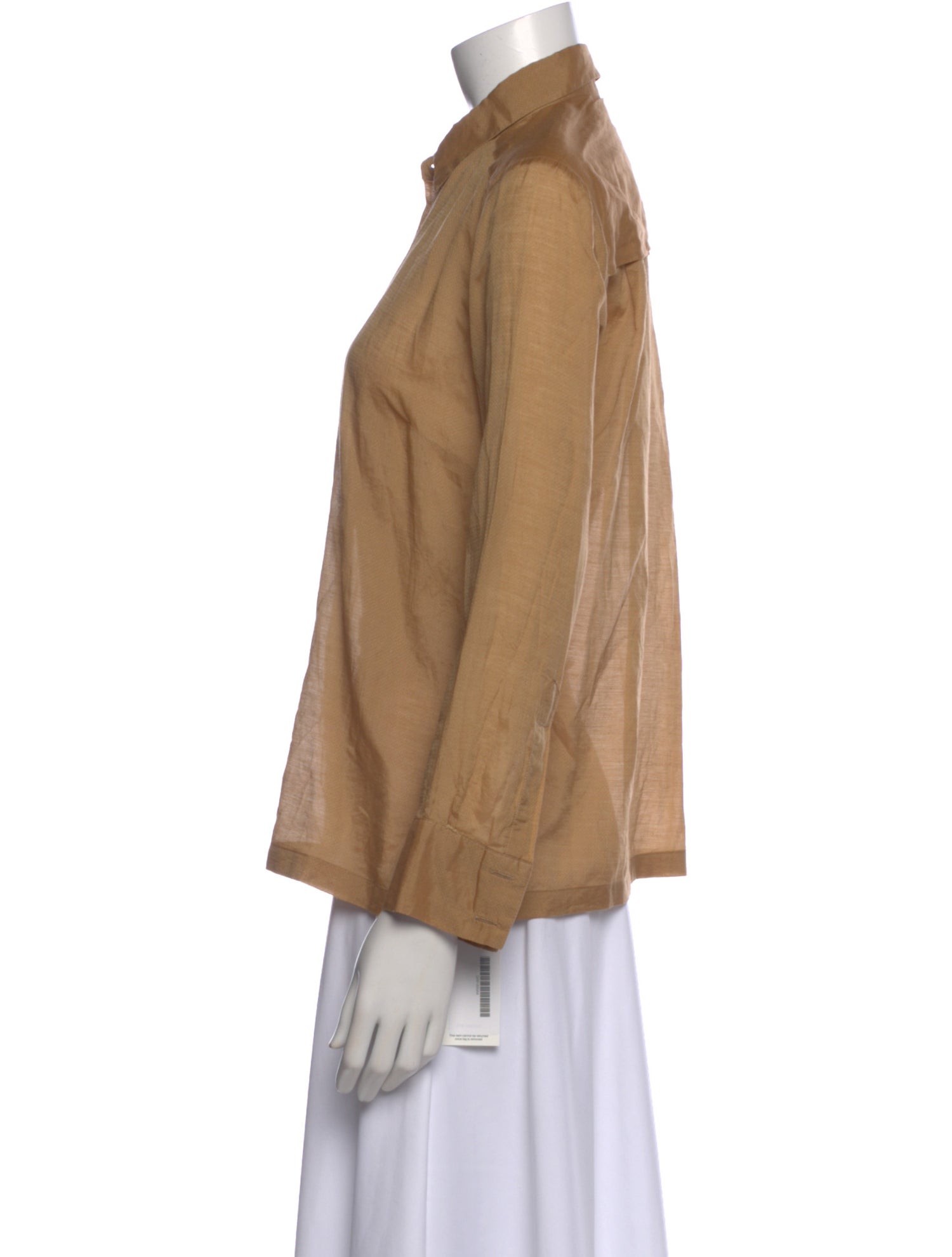 Dries Van Noten Long Sleeve Blouse