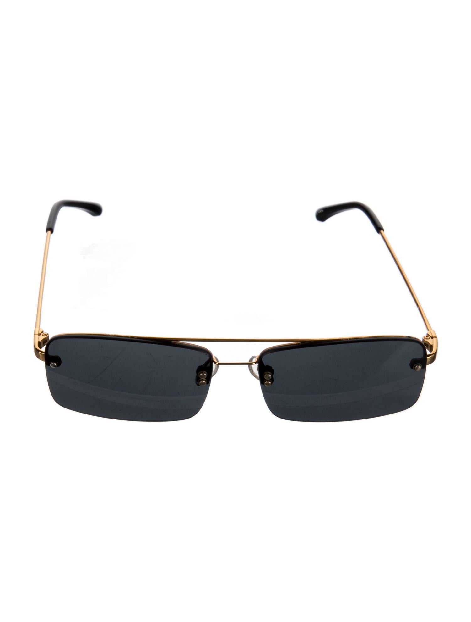 Dries Van Noten Square Tinted Sunglasses