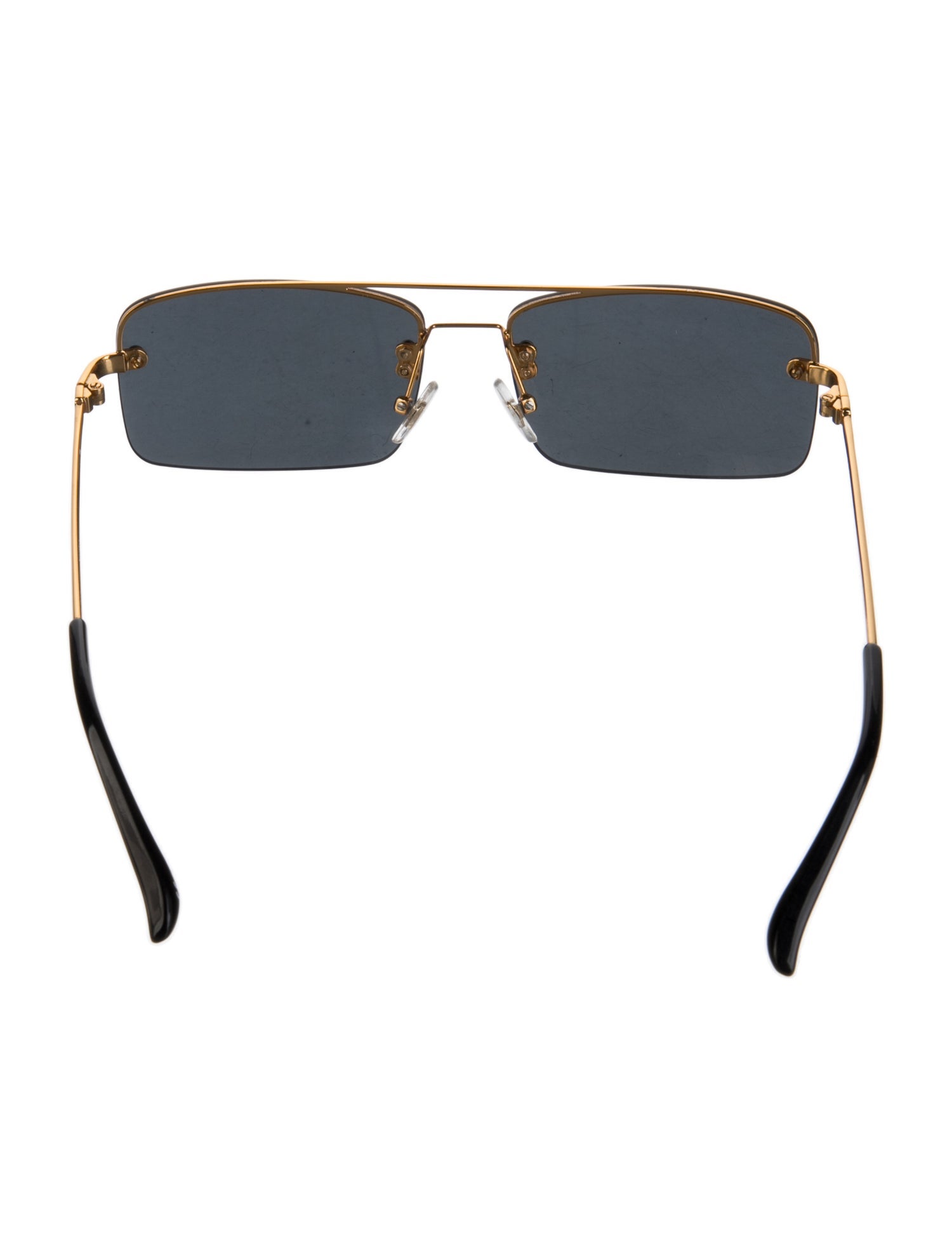 Dries Van Noten Square Tinted Sunglasses