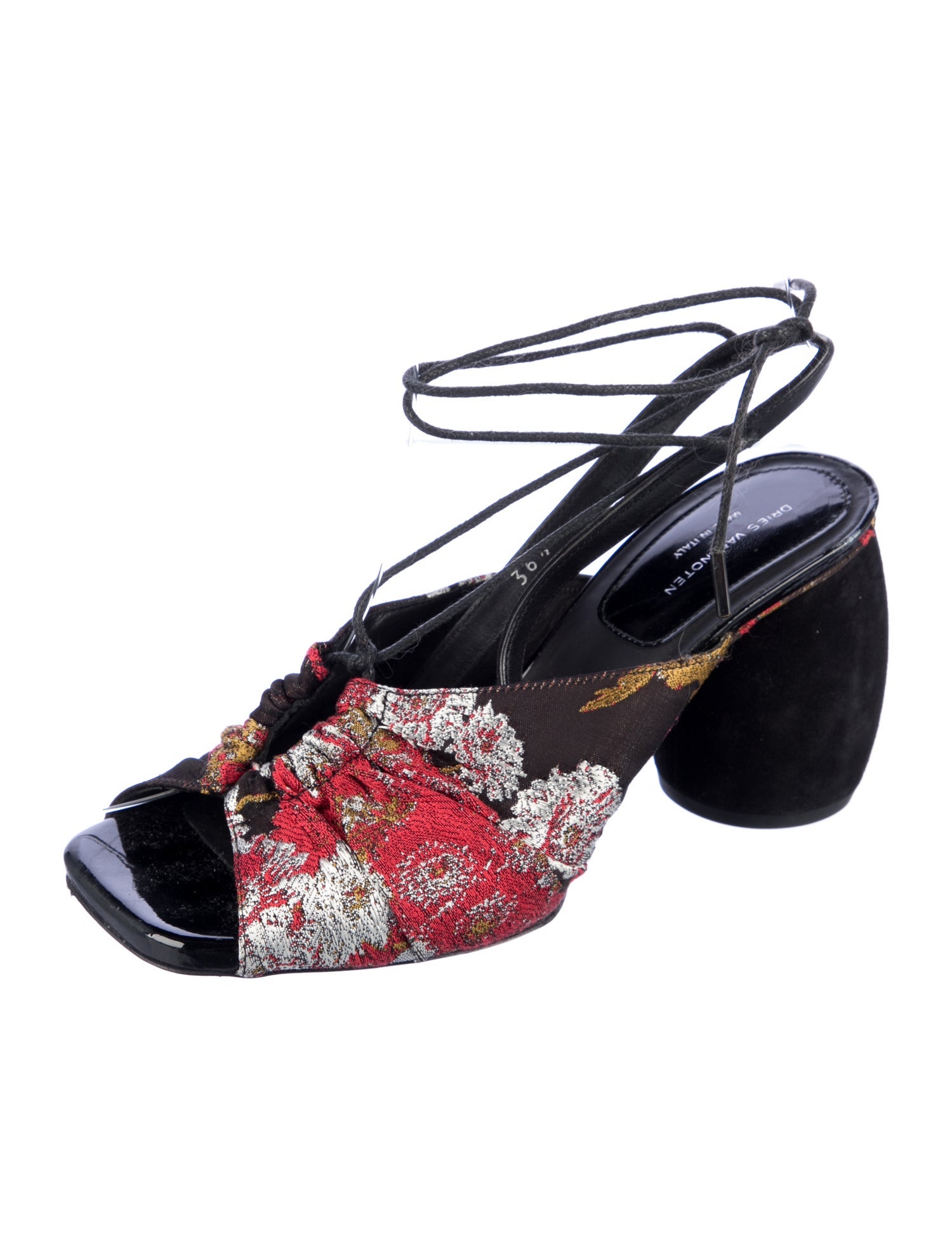 Dries Van Noten Printed Sandals