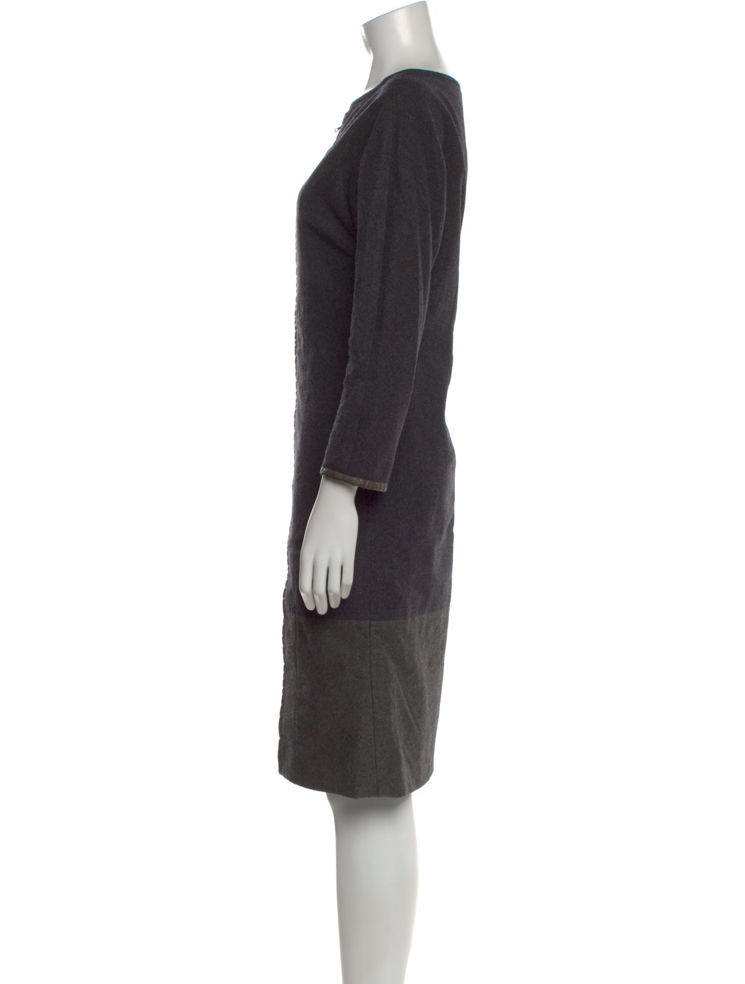 Dries Van Noten Wool Midi Length Dress