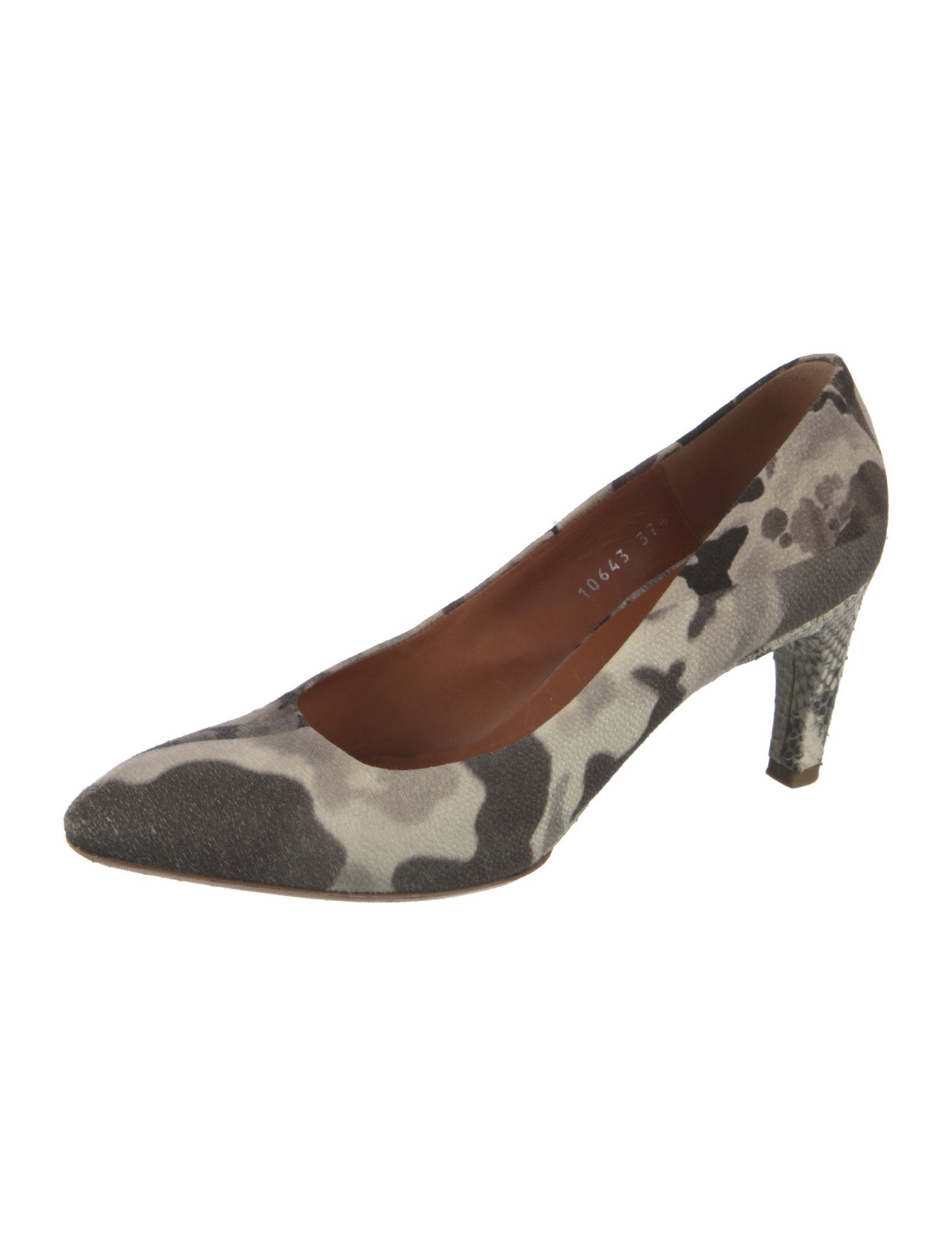 Dries Van Noten Printed Pumps