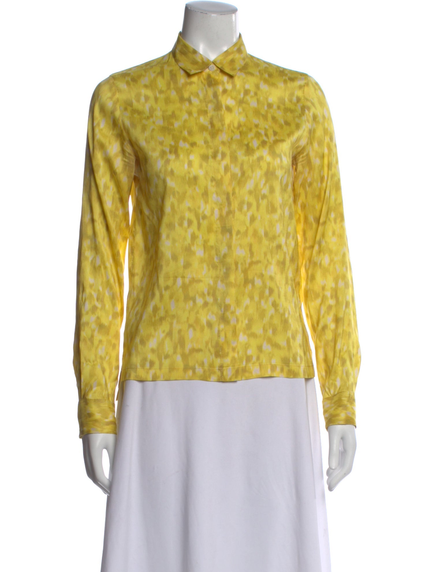 Dries Van Noten Silk Printed Blouse
