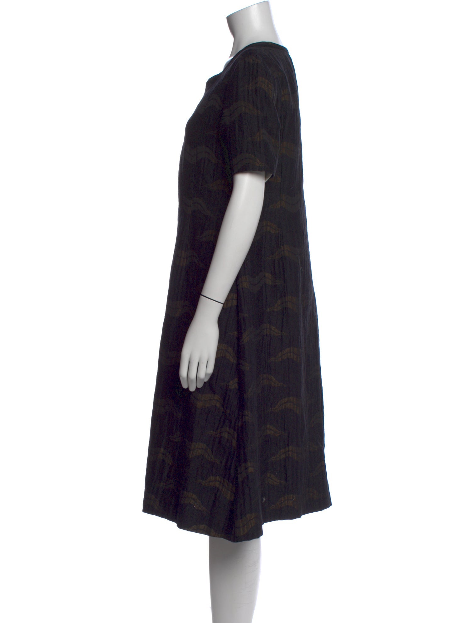 Dries Van Noten Printed Midi Length Dress