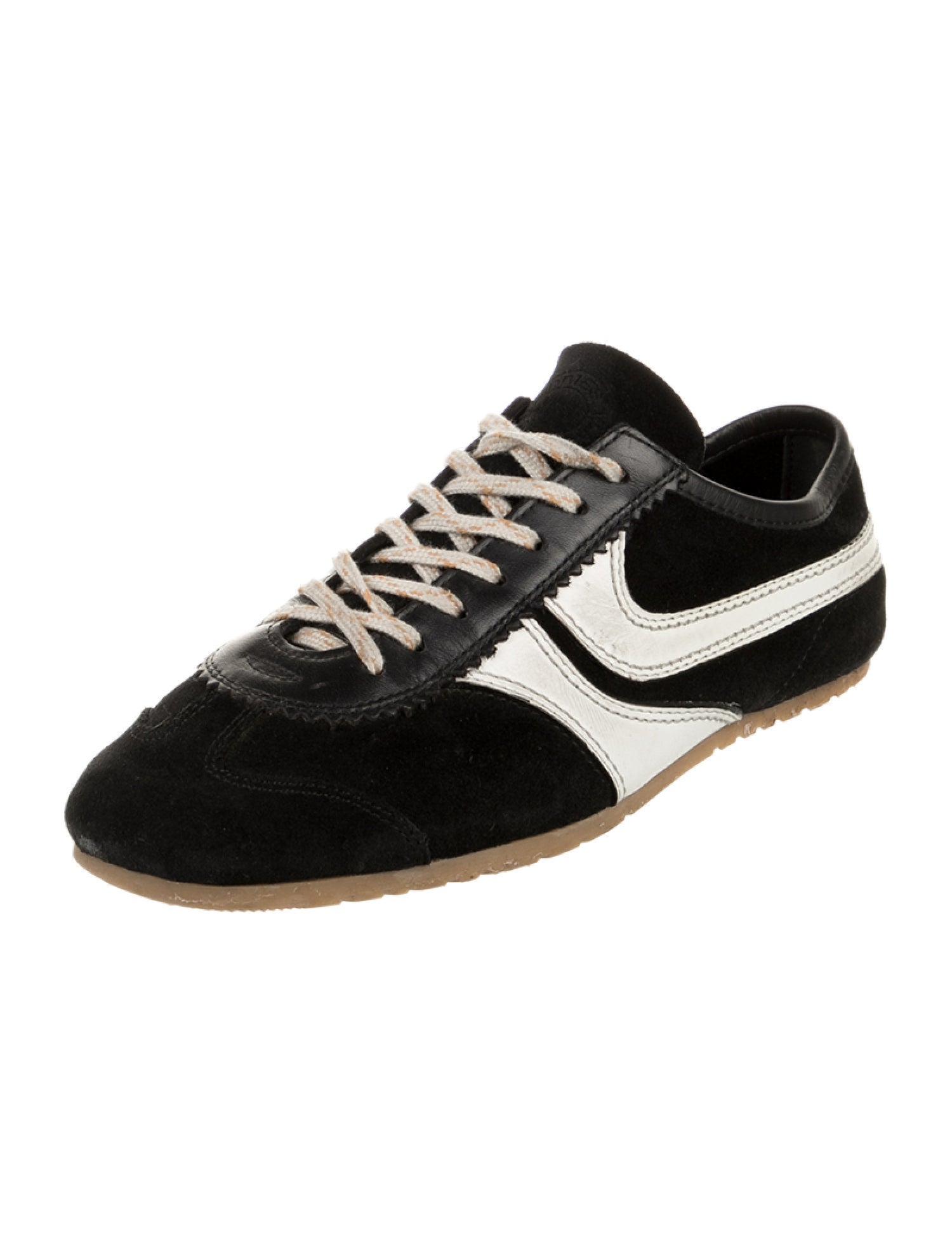 Dries Van Noten Suede Sneakers - Black Sneakers, Shoes - DRI187501
